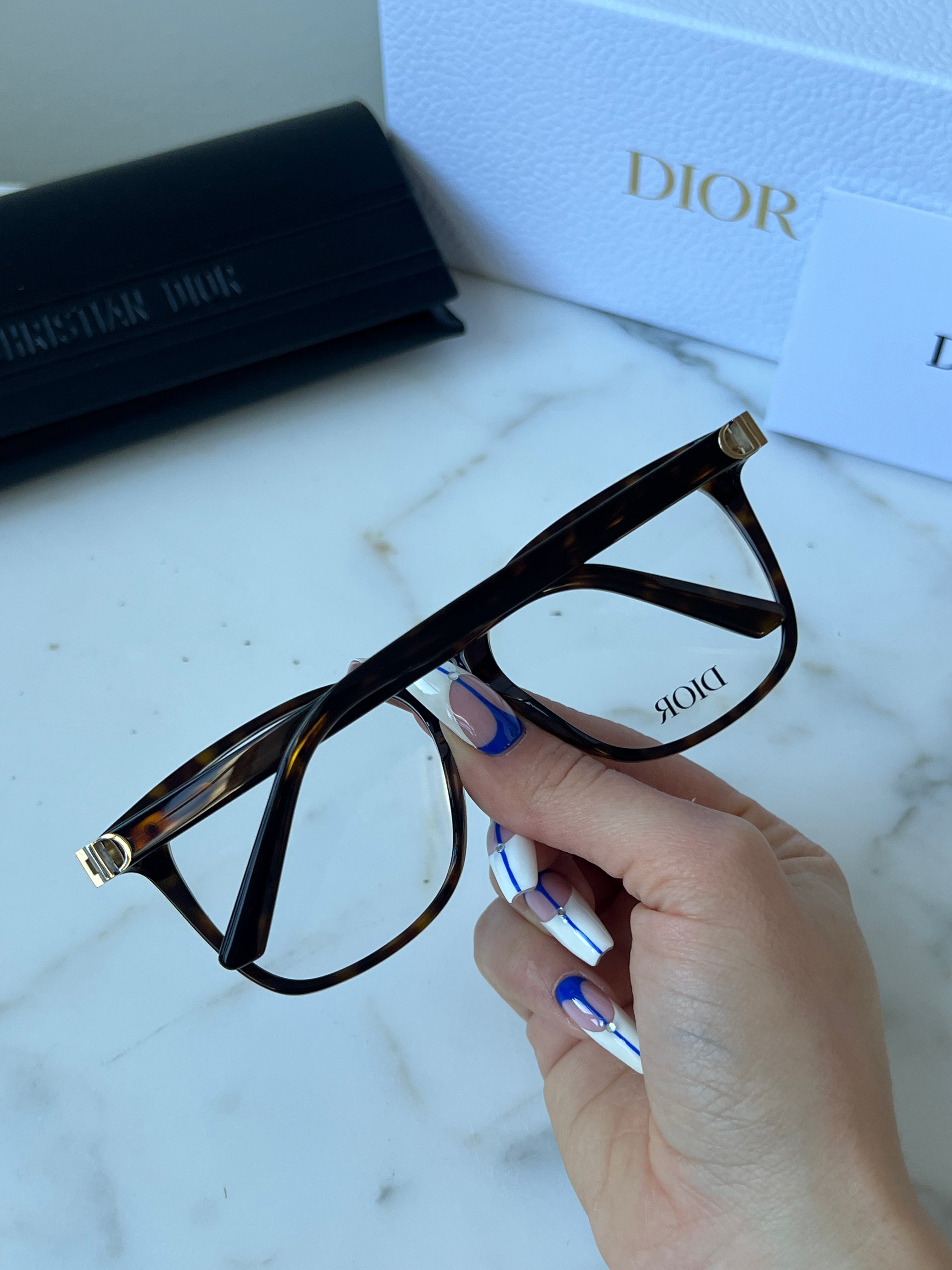 Dior 30 Montaigne Mini O S2I Havana Brown Sunglasses | Luxury Designer Shades for Women | Perfect for Beach, Travel & Fashion Outfits