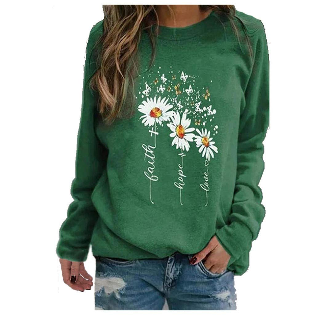 Women's Casual Long Sleeve Crewneck T-Shirts - Summer & Fall Basic Tee Tops - Perfect for Work, Weekend & Layering