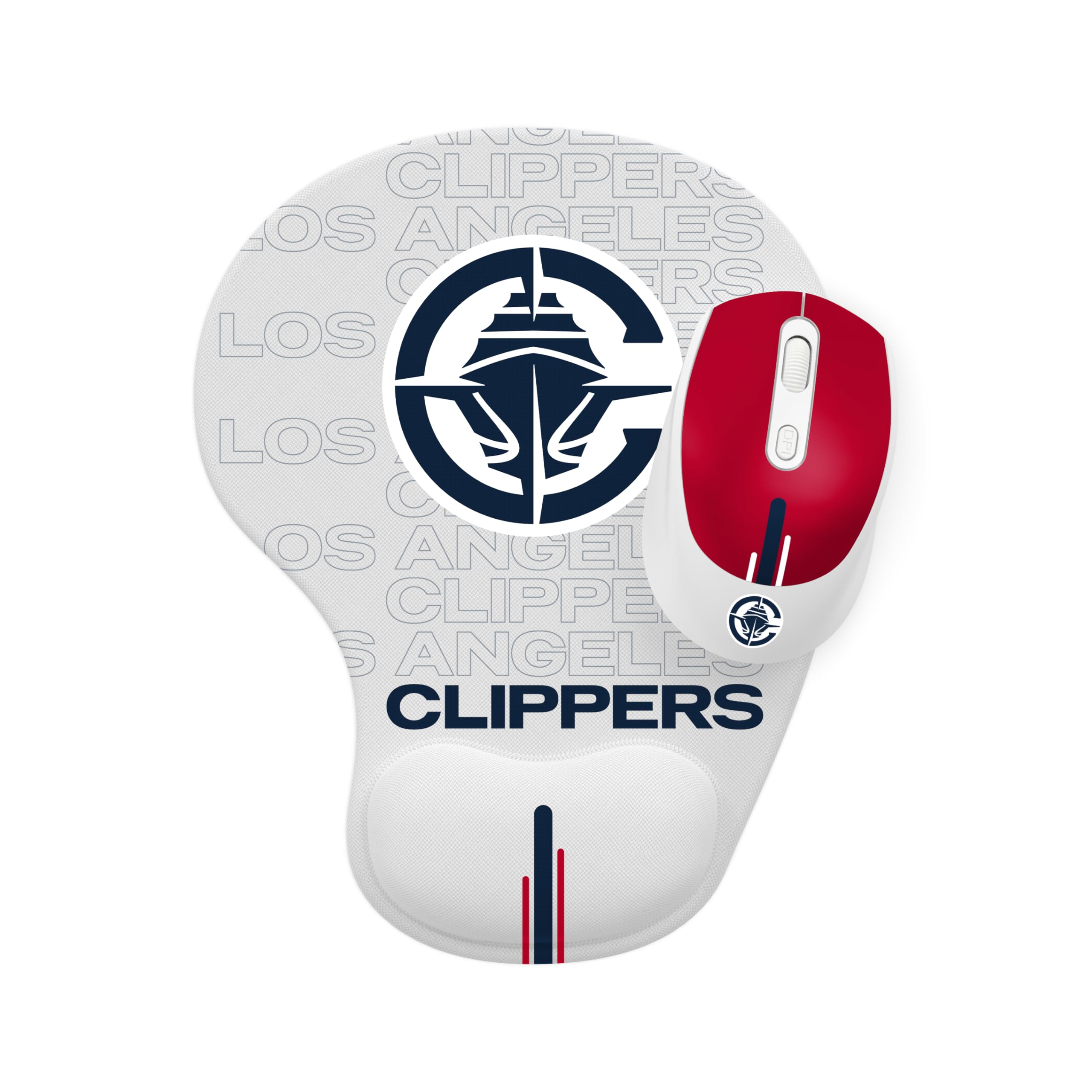 SOAR NBA Wireless Gaming Mouse with RGB Lighting & Non-Slip Mouse Pad - Perfect for Basketball Fans, PC Gamers & Office Work