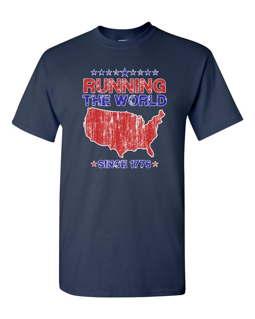 Patriotic America DT Adult T-Shirt - Vintage 1776 Design for Men & Women - Perfect for 4th of July, Independence Day & American Pride Events