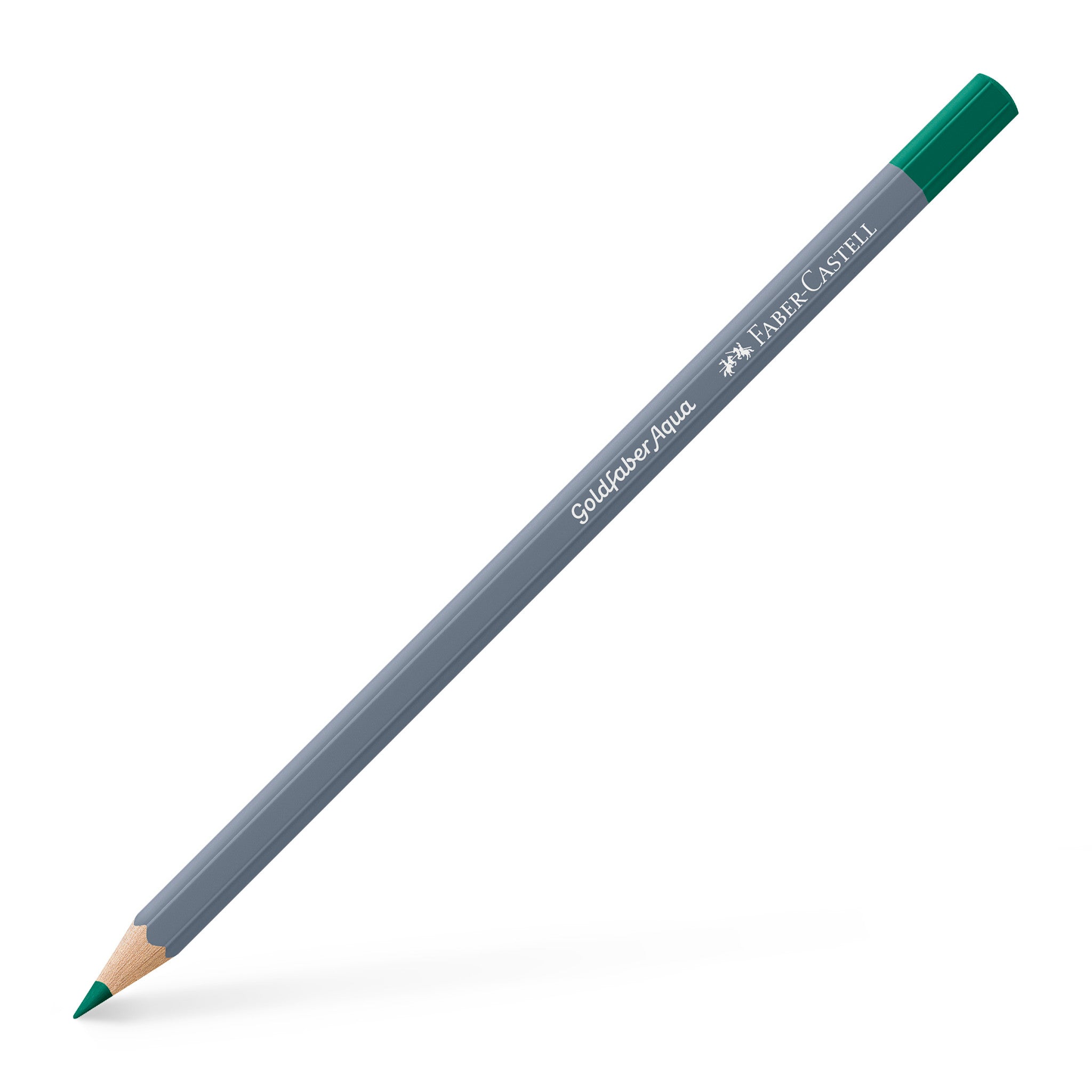 Gold Faber Aqua Watercolor Pencil - Emerald Green #163 | Premium Artist Drawing & Sketching Supplies | Perfect for Watercolor Painting, Illustration & Mixed Media Art