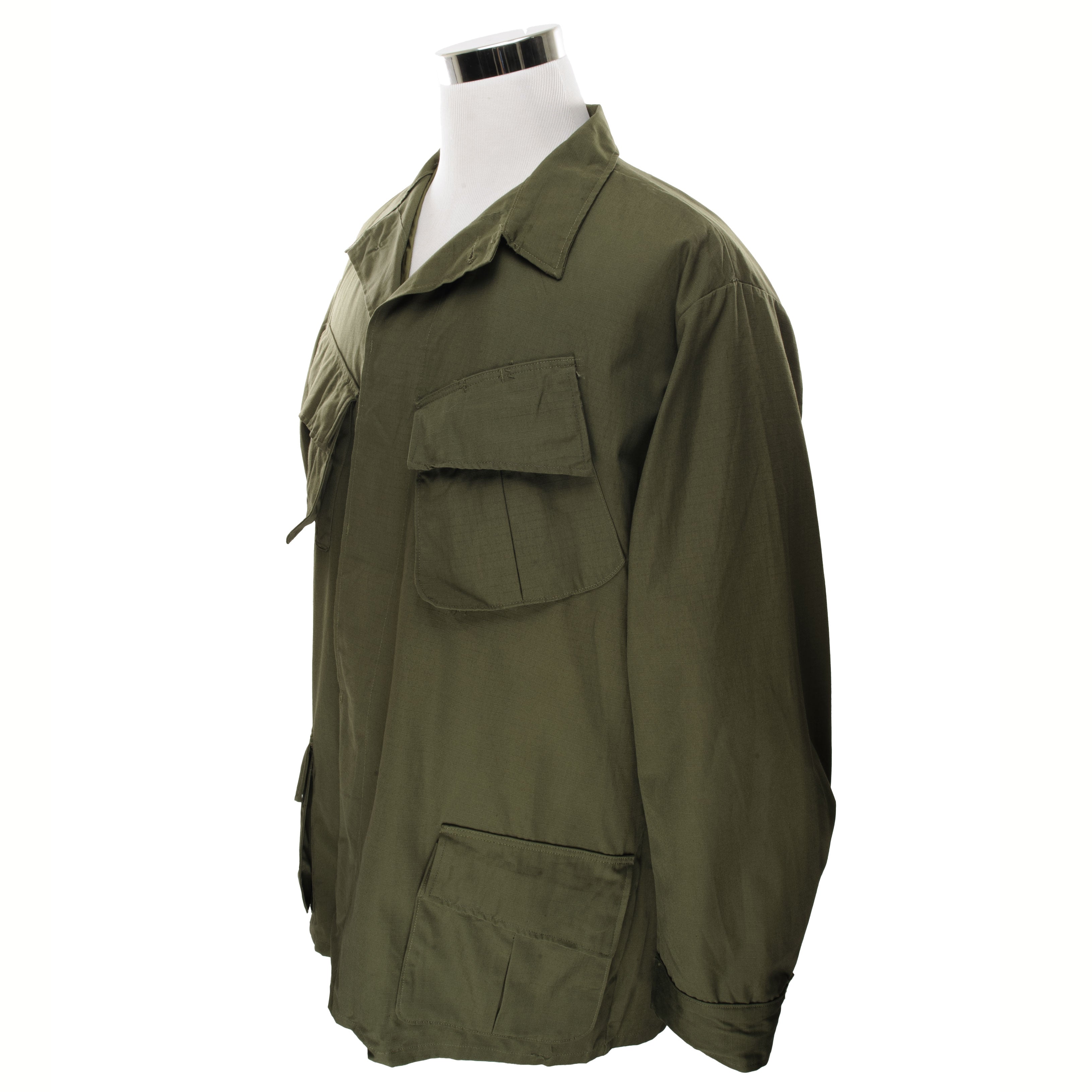 Vintage US Army Tropical Combat Jacket 1969 Vietnam War XL Regular NOS New - Military Surplus, Outdoor Adventure, Reenactment & Collectible Memorabilia