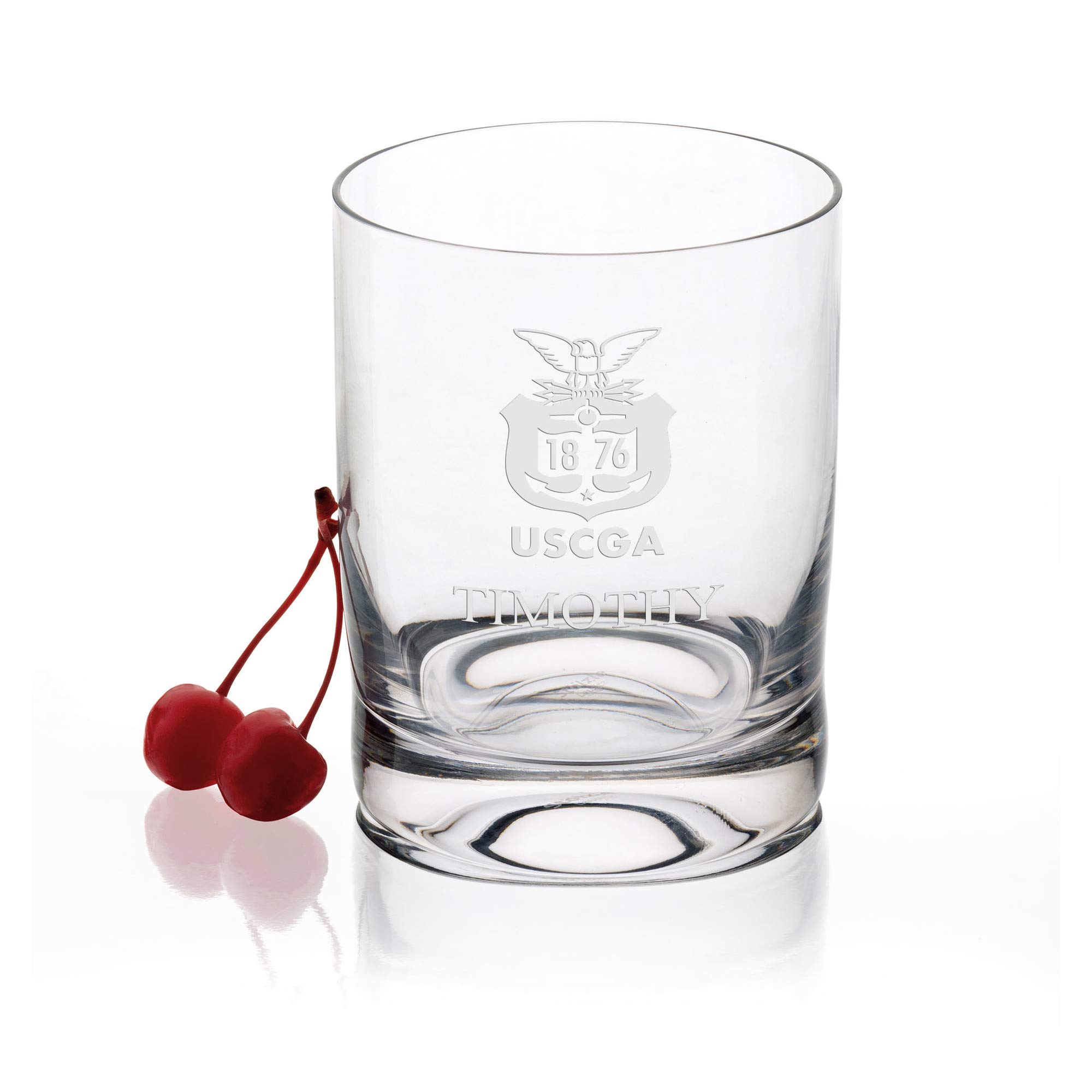 US Coast Guard Academy Tumbler Glasses Set of 4 - 20oz Insulated Stainless Steel Cups with Lid & Straw - Perfect for Coffee, Tea, and Cold Drinks at Home, Office, or Outdoor Adventures