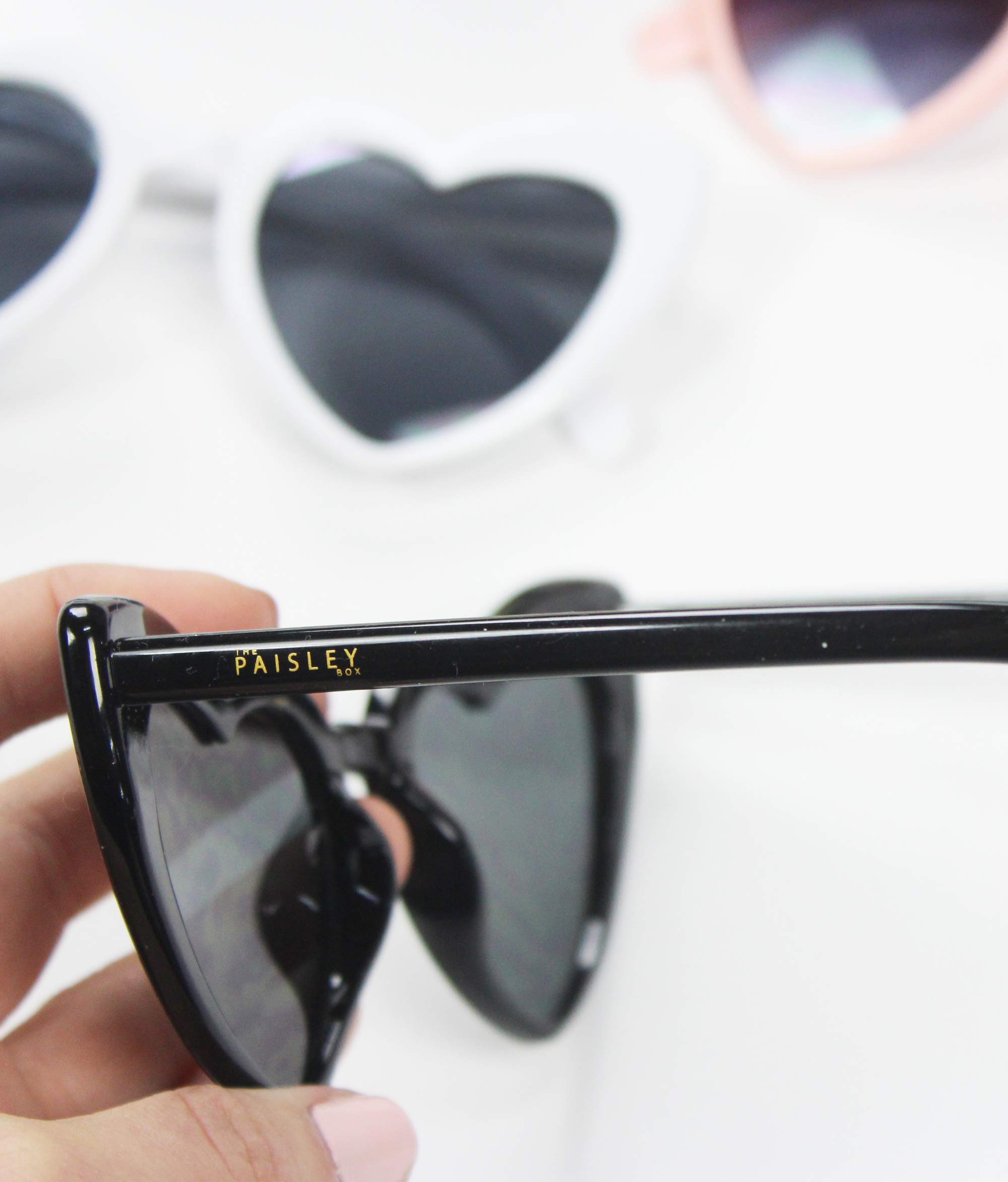Heart Shaped Sunglasses for Women - Trendy Cat Eye Love Sunglasses with UV Protection - Perfect for Summer, Beach, Date Night & Fashion Accessories
