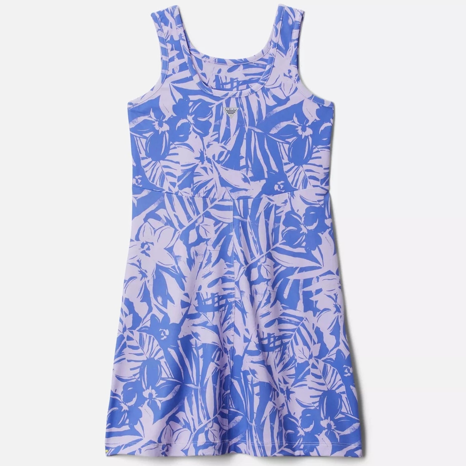 Columbia Women's Violet Sea Palm PFG Freezer Dress - UPF 50+ Sun Protection, Quick-Dry Fishing & Outdoor Dress for Beach, Boating, and Summer Activities