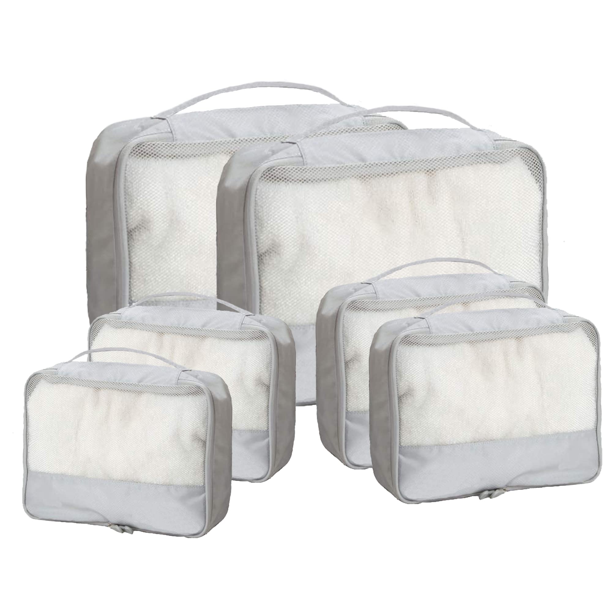 Premium Packing Cubes for Travel - 6-Piece Luggage Organizer Set for Clothes & Accessories | Carry-On Suitcase Bags | Perfect for Business Trips, Vacations & Weekend Getaways