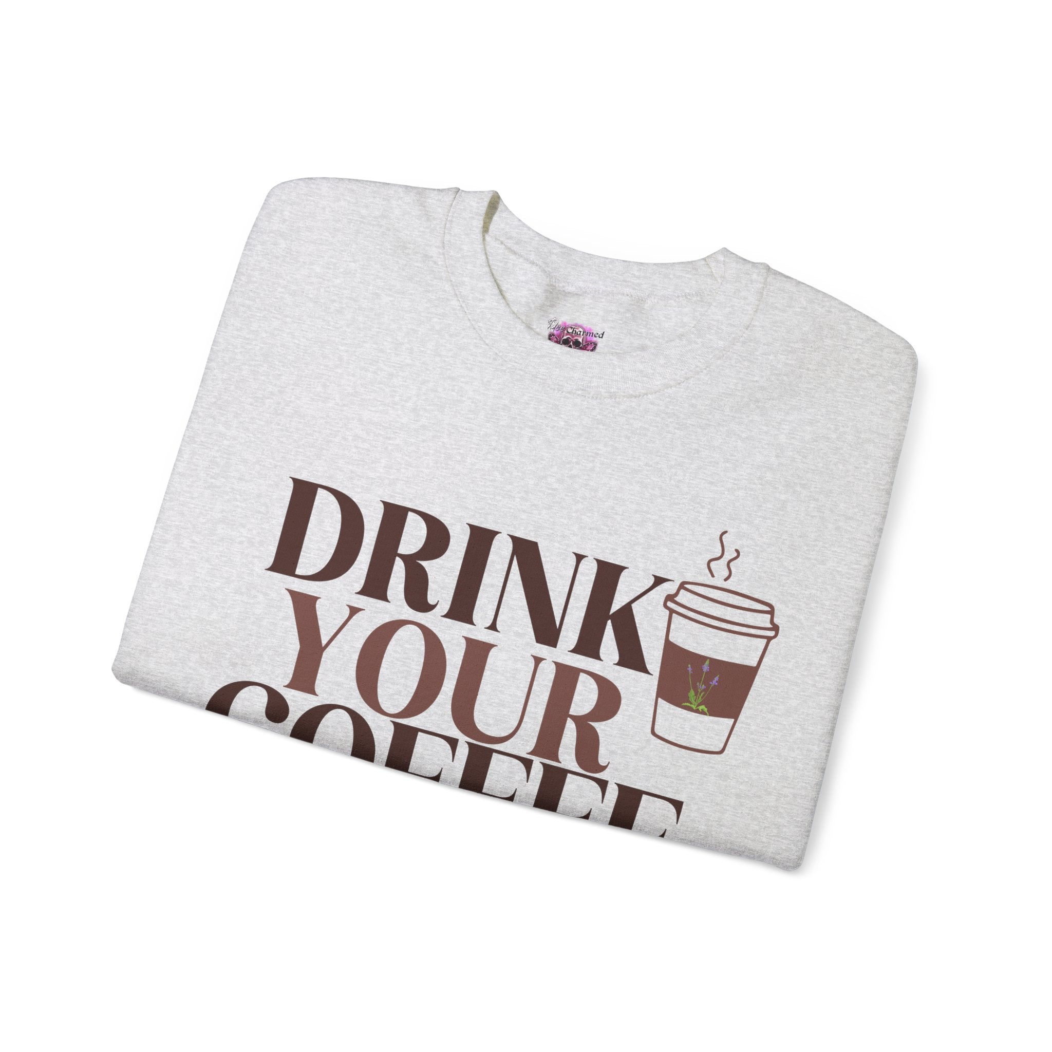 Vervain Crewneck Sweatshirt - Stylish & Comfortable Coffee Lover's Pullover for Casual Wear & Coffee Dates