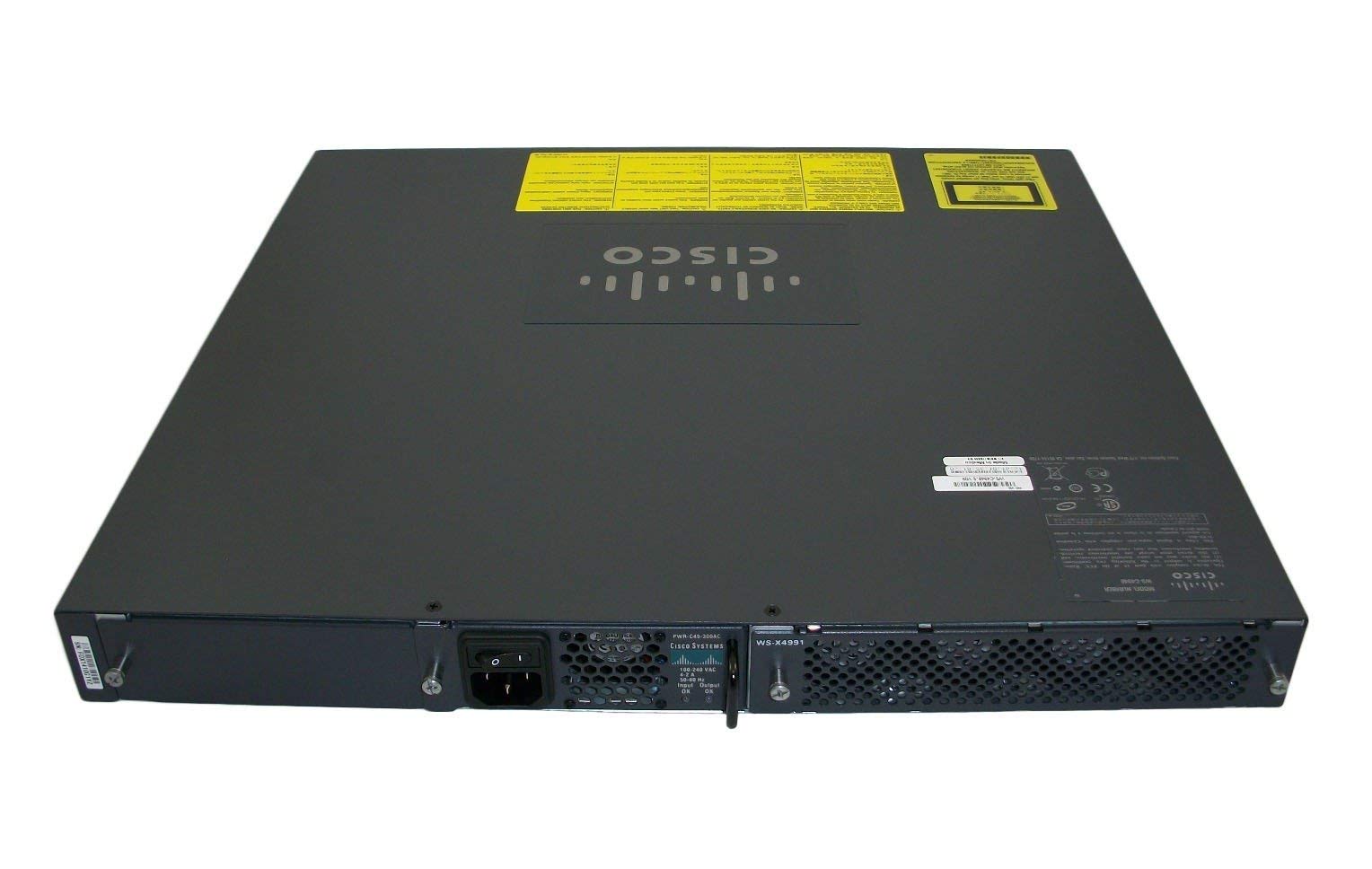 Cisco WS-C4948-S Catalyst 4948 48-Port Gigabit Ethernet Managed Switch with Dual PSU | Renewed | Ideal for Data Centers, Enterprise Networks & High-Performance Office Environments