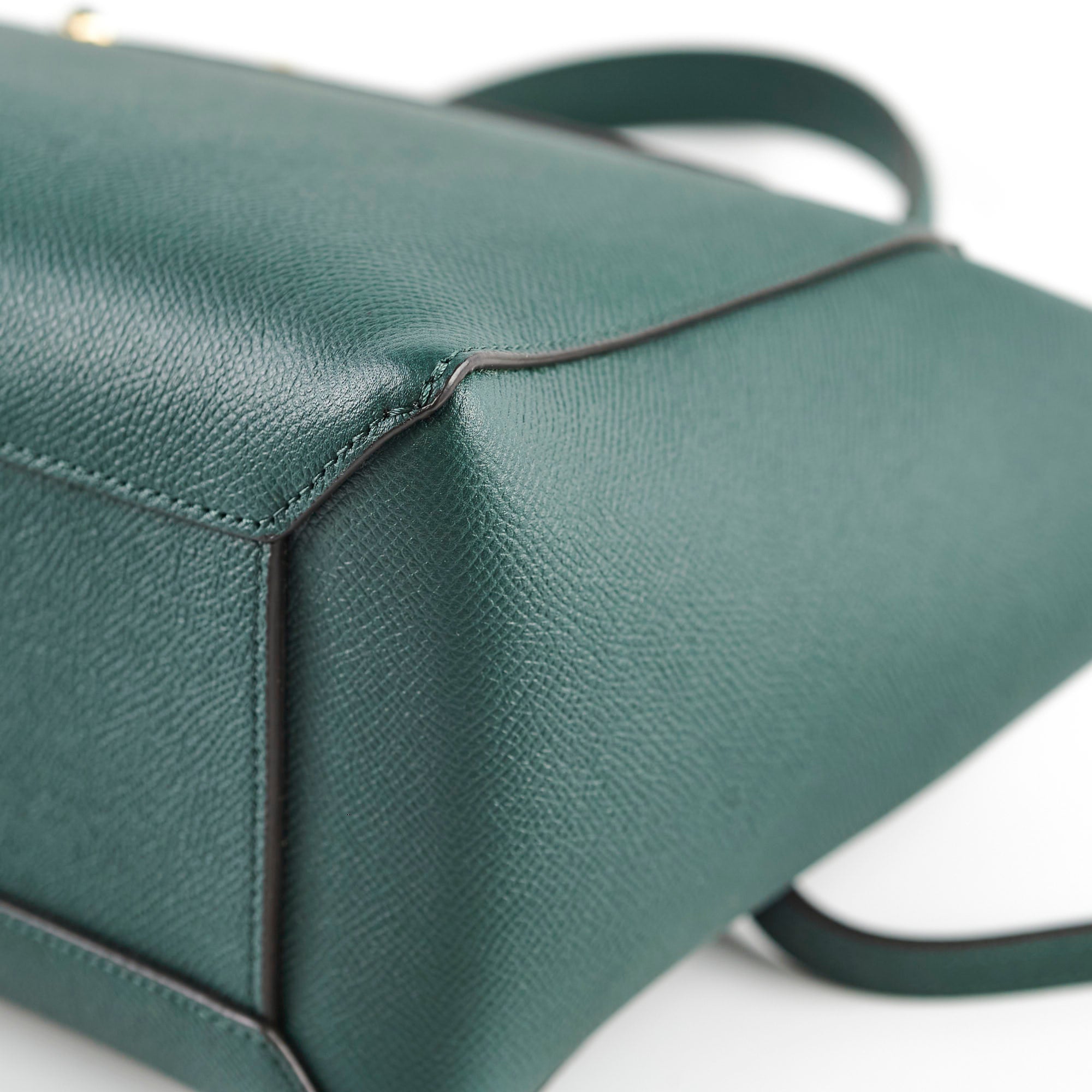 Celine Micro Belt Bag in Dark Green - Stylish Shoulder Bag for Women | Perfect for Work, Travel & Everyday Use