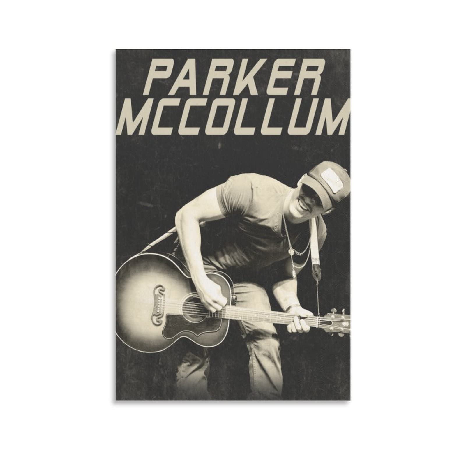 Parker McCollum Canvas Wall Art Poster - 24x36 Inches (60x90cm) Unframed Country Music Decor for Bedroom, Living Room, Office & Man Cave - Perfect Gift for Fans & Home Decor Enthusiasts