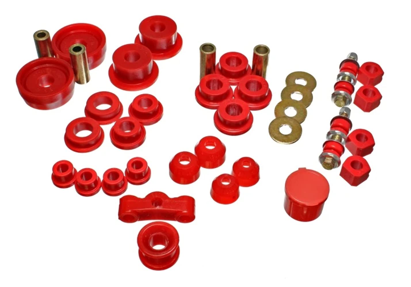 Energy Suspension 1618101R Hyper Flex Master Bushing Kit for Honda - Performance Suspension Upgrade for Smooth Ride & Handling - Perfect for Street Racing, Track Days & Daily Driving
