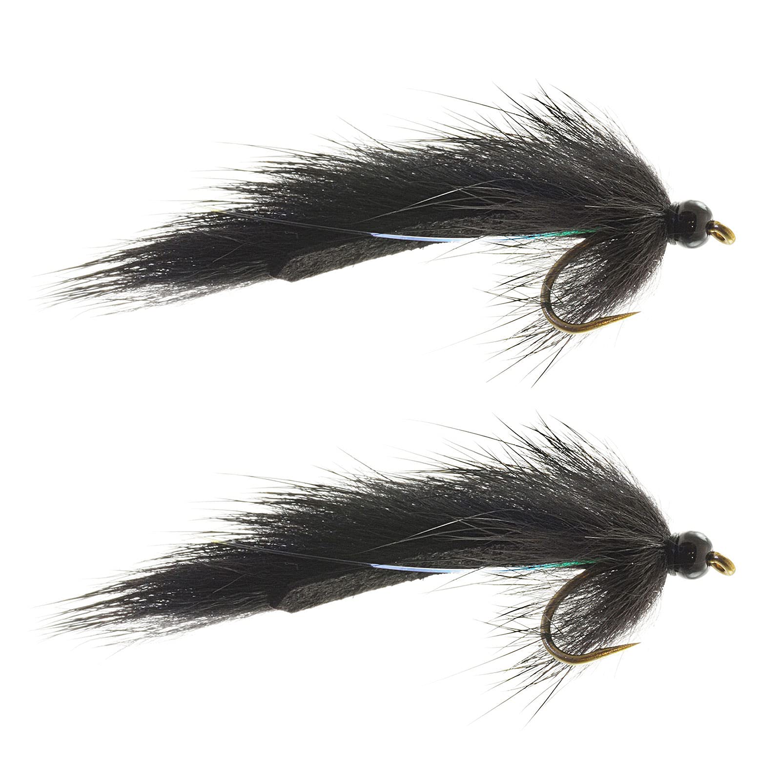 Umpqua Pine Squirrel Leech 12 Fly Fishing Streamers & Leeches Multi-Packs - Premium Trout Bass Fishing Lures for Freshwater & Saltwater Anglers