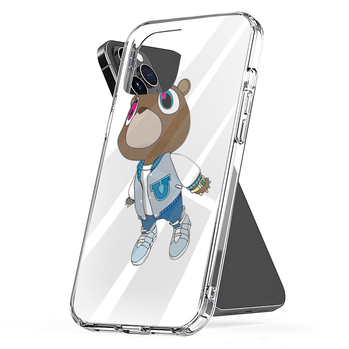 **Shockproof Phone Case for iPhone 14/13/12/11/X/Xs/Xr/8/7/6 & Samsung Galaxy S21/S20/Note 10/9 – Durable Kanye-Inspired Graduation Accessory – Perfect for Daily Use, Travel & Outdoor Activities**