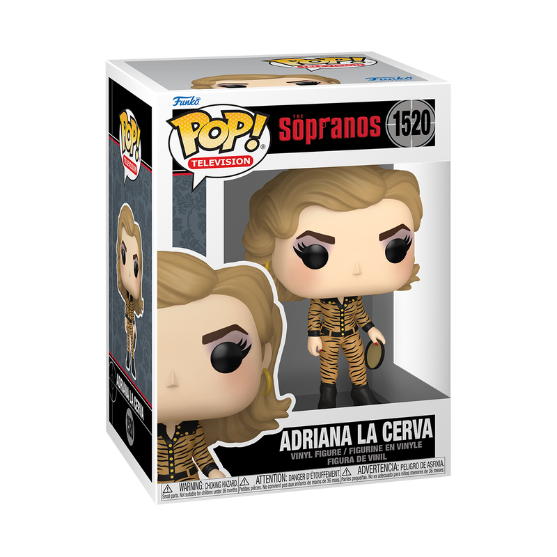 Adriana La Cerva Funko Pop Vinyl Figure - The Sopranos TV Series Collectible with Protector Case - Perfect for Fans, Display, and Gifts