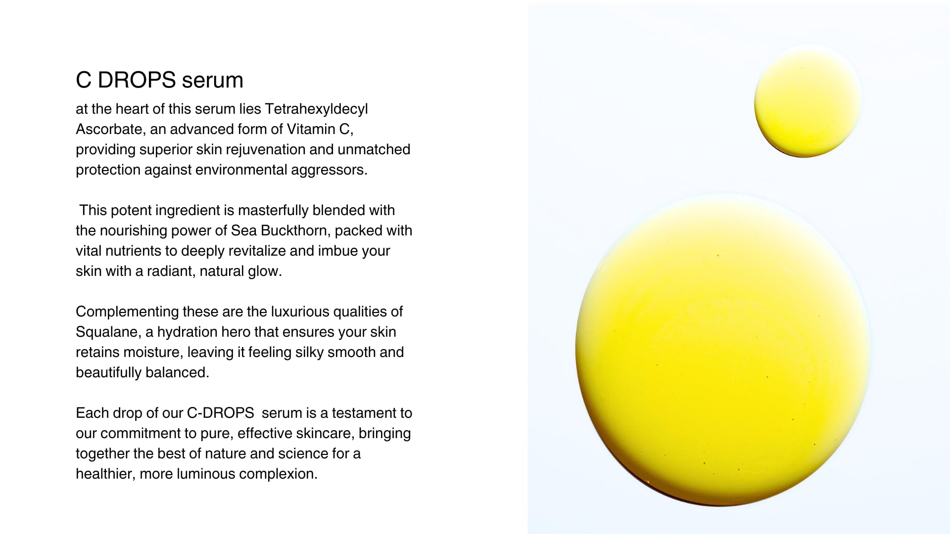 Vitamin C Anti-Aging Facial Serum - Brightening & Hydrating Skin Care with Vitamin C for Glowing Complexion | Perfect for Daily Skincare Routine & Nighttime Treatment
