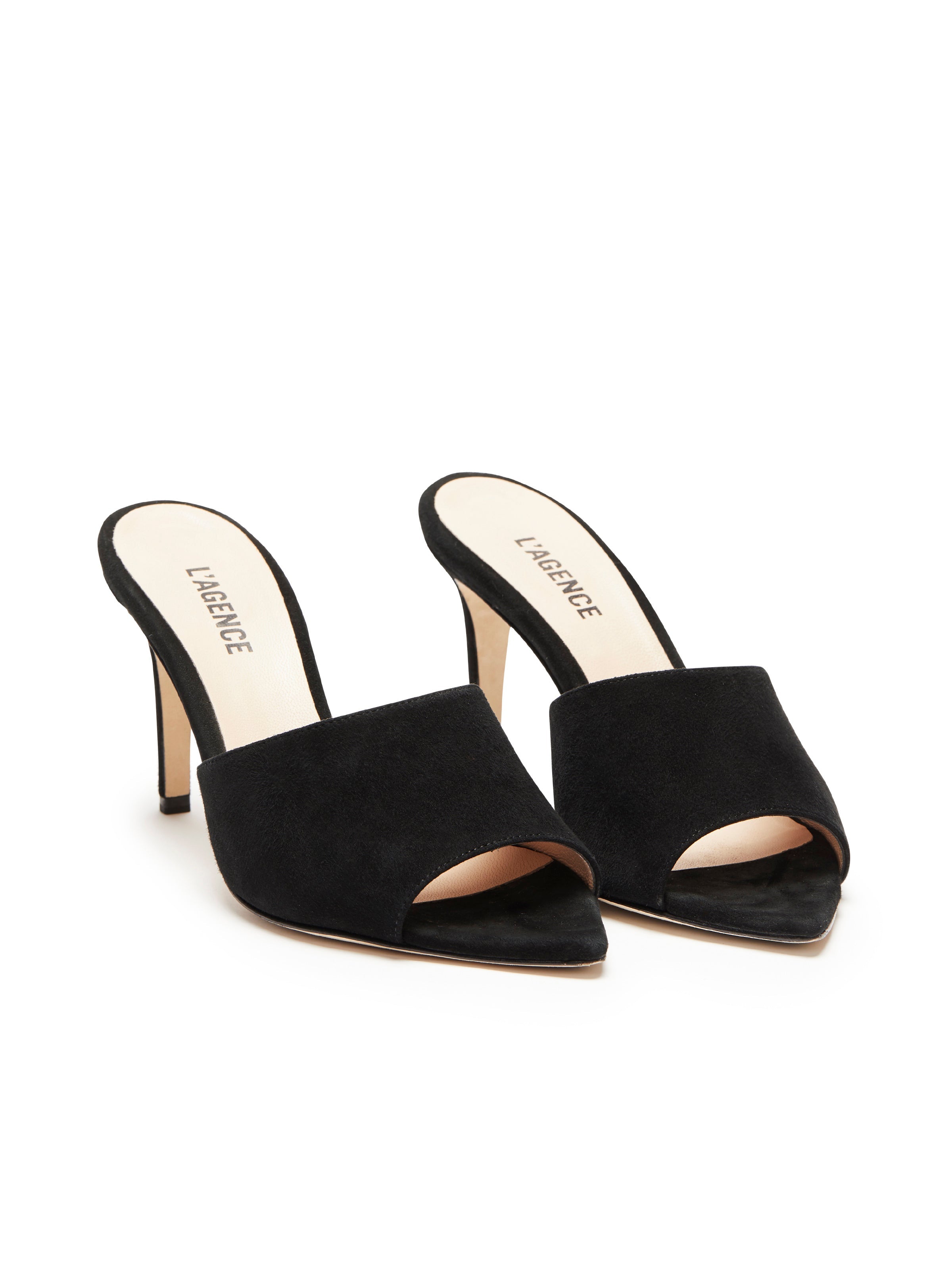 Lolita Suede Open Toe Mule Shoes - Women's Comfortable Slip-On Sandals for Casual Outings & Summer Fashion