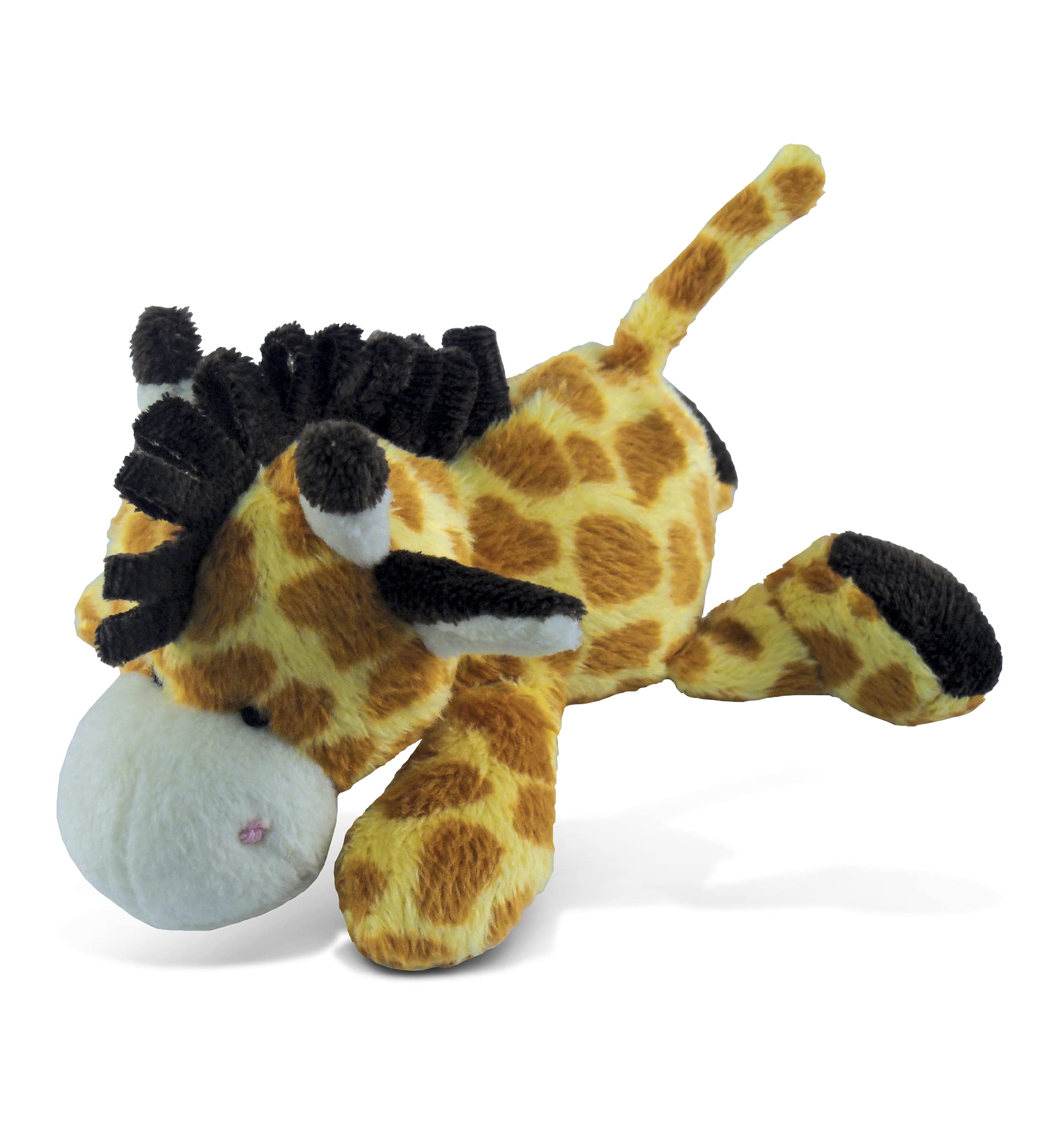 CoTa Global 4 Inch Fluffy Yellow Giraffe Plush Refrigerator Magnet - Cute Wildlife Stuffed Animal Fridge Decor for Kitchen, Office & Lockers | Perfect for Home Decor, Gift Giving & Adding Playful Charm to Metal Surfaces