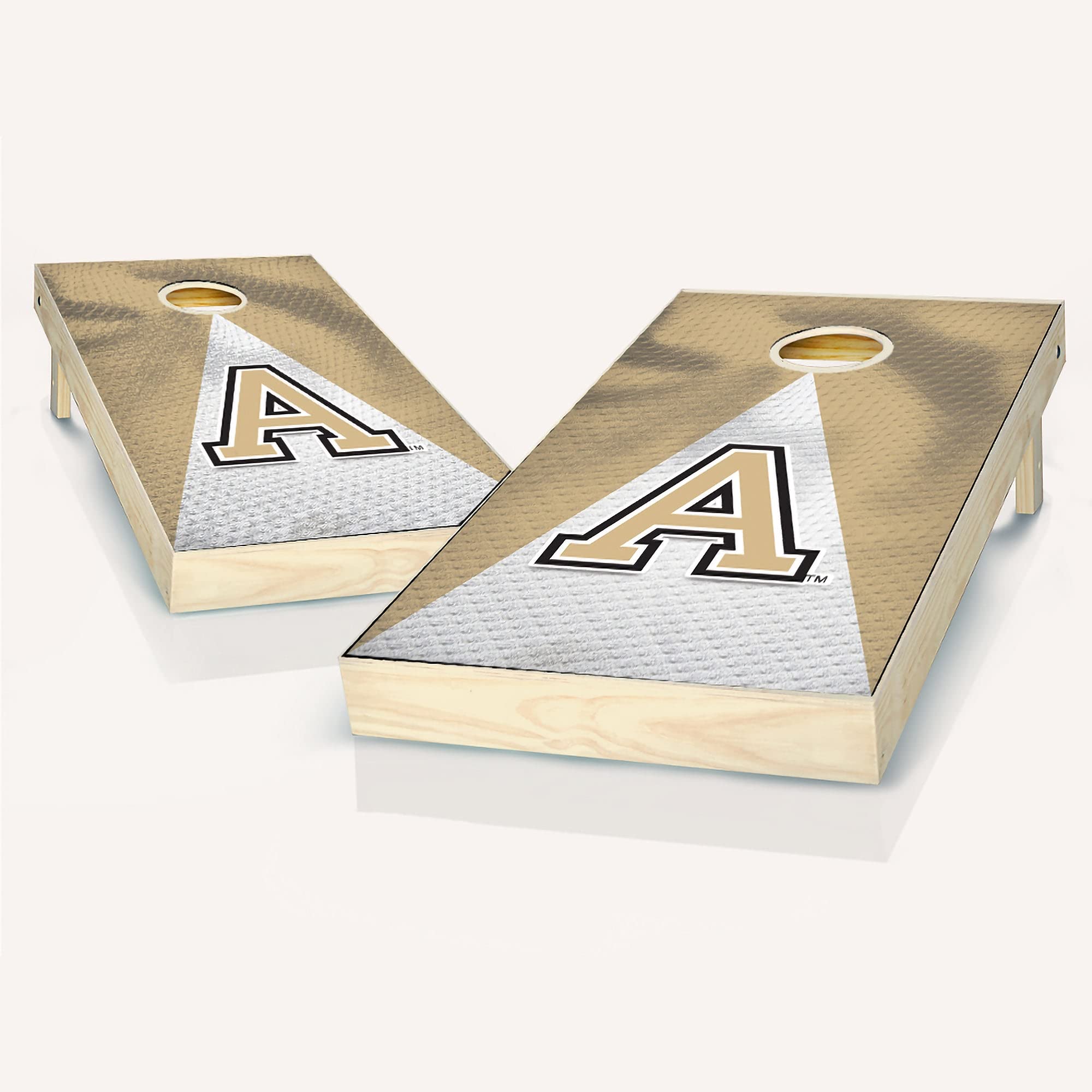 **Army Camo Cornhole Game Set - 2 Wooden Boards & 8 Bean Bags for Outdoor Tailgating, Backyard BBQ, and Camping Fun**