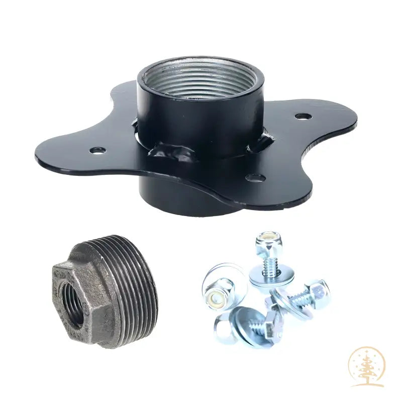 16 Peg Hook Head with Star Mount Adapter - Screw-On Tree Topper for 1.5