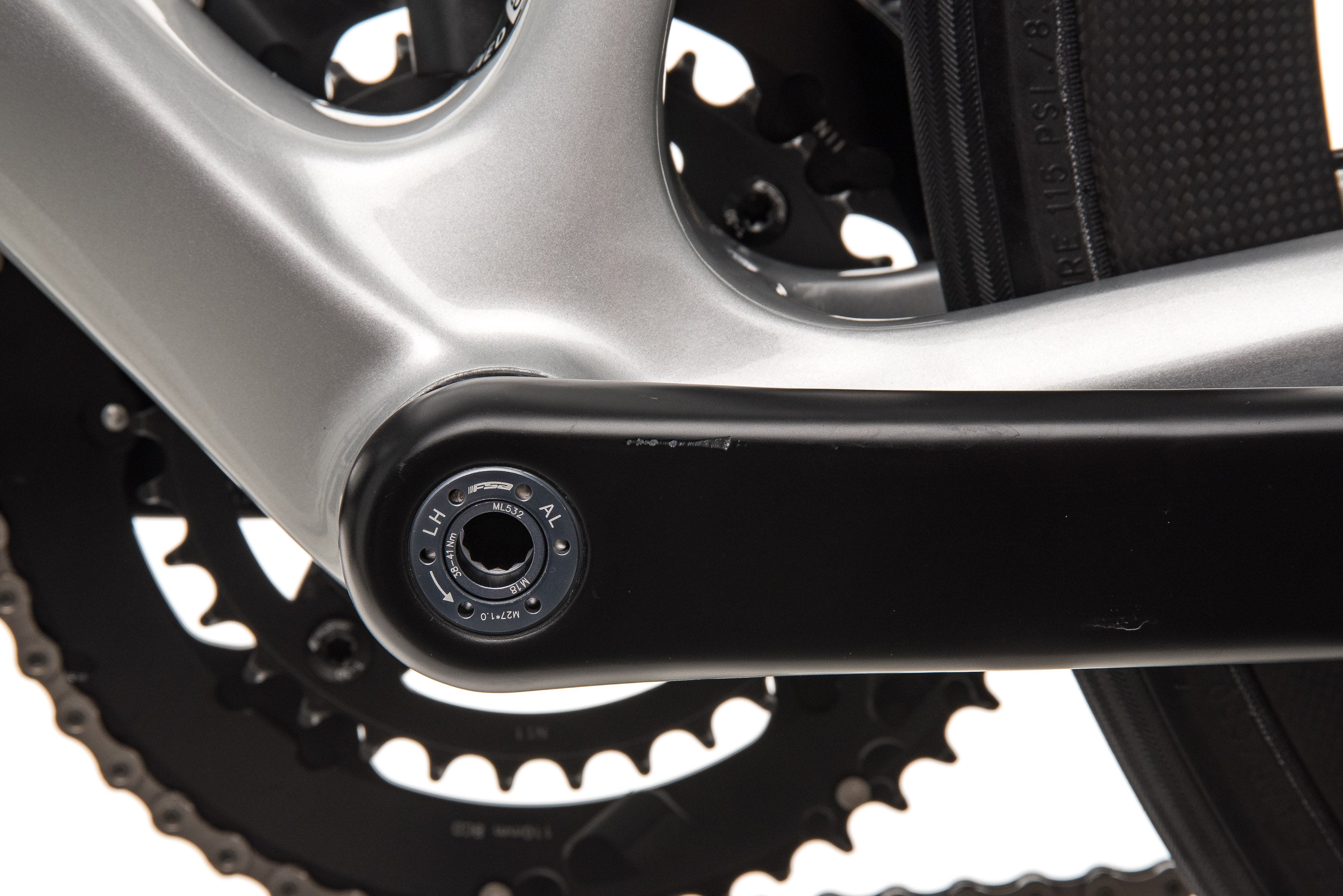 Argon 18 Krypton GF Disc Di2 Road Bike - Mercedes Benz Inspired Silver Finish, Medium Size (2019 Model) | Perfect for Racing, Commuting & Endurance Cycling