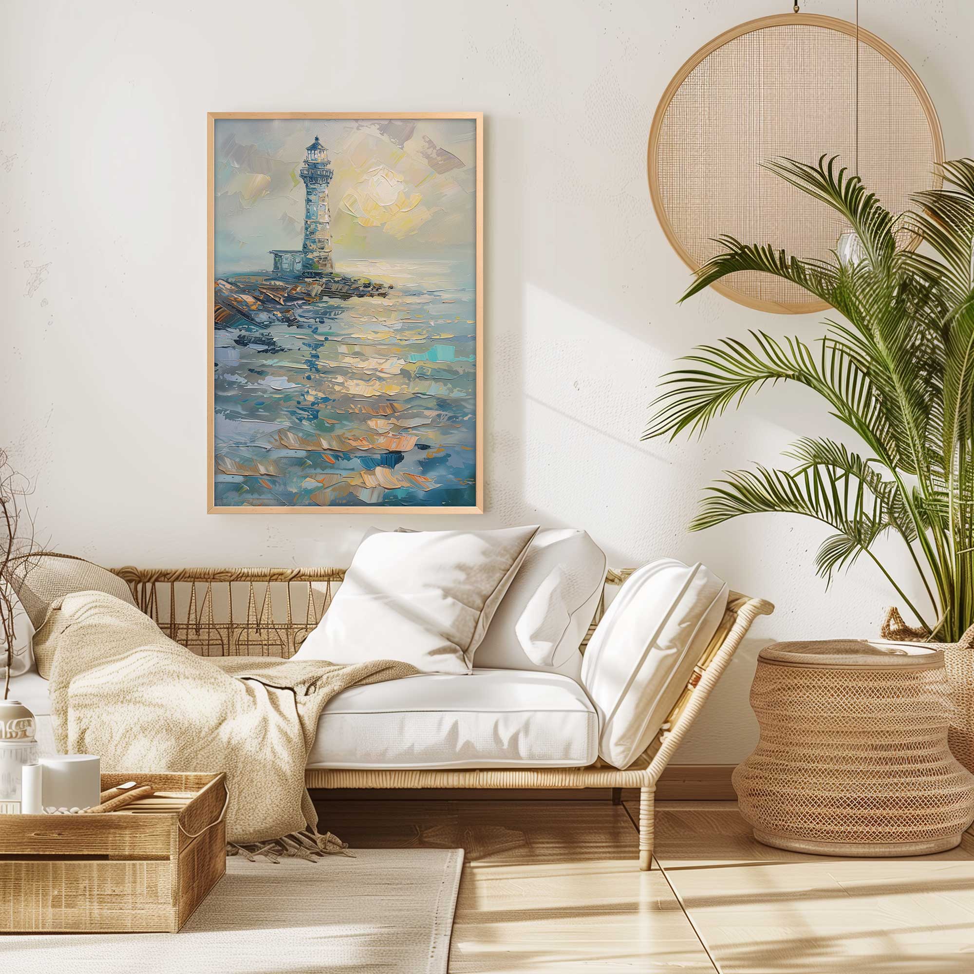 Harbor Glow v2 Print - Premium Wall Art for Home & Office Decor - Perfect for Living Room, Bedroom, or Workspace