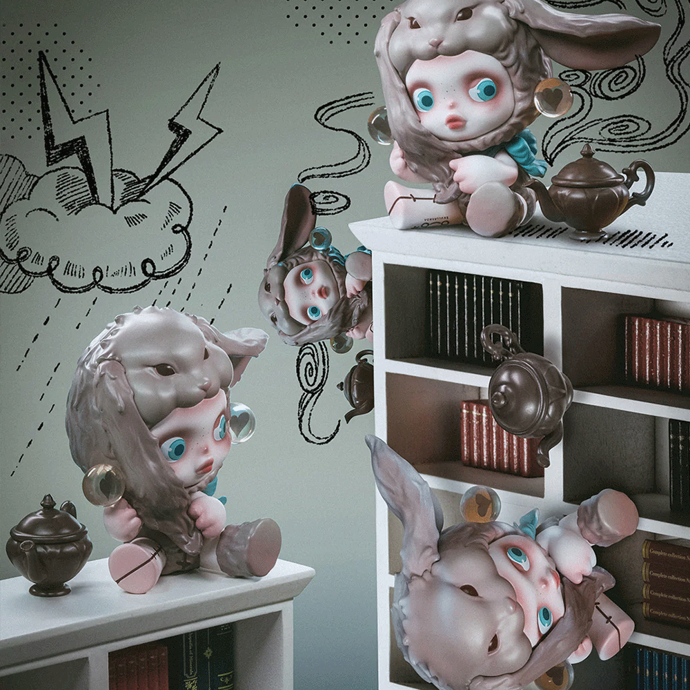 SkullPanda Blind Box Collectible Figures - Cute & Unique Mystery Toys for Collectors & Gifts (Everyday Wonderland Series) - Perfect for Display, Gifting & Surprise Unboxing Fun