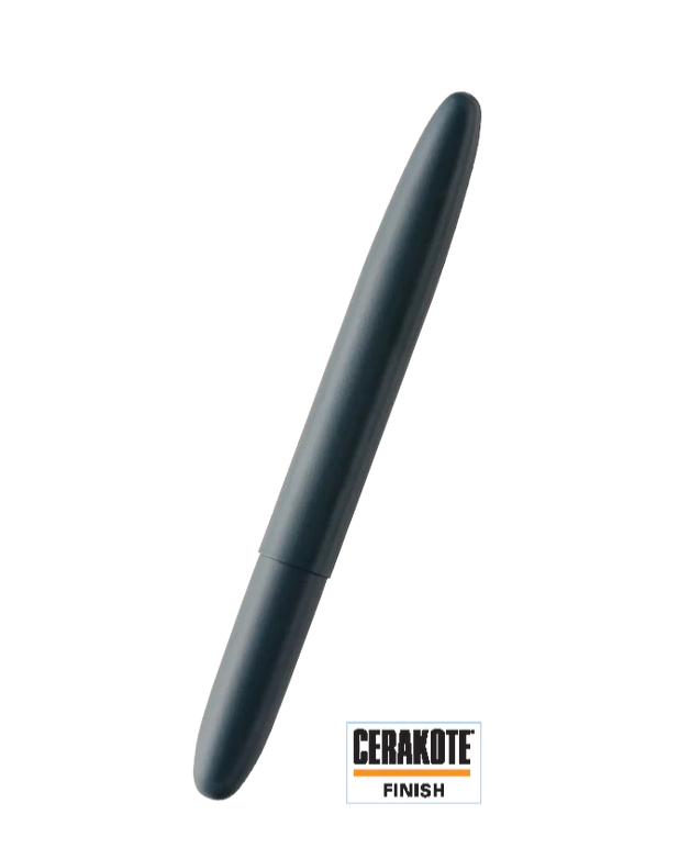 Elite Navy Cerakote Bullet Space Pen - Durable Tactical EDC Writing Tool for Outdoor, Office & Everyday Carry (EDC)