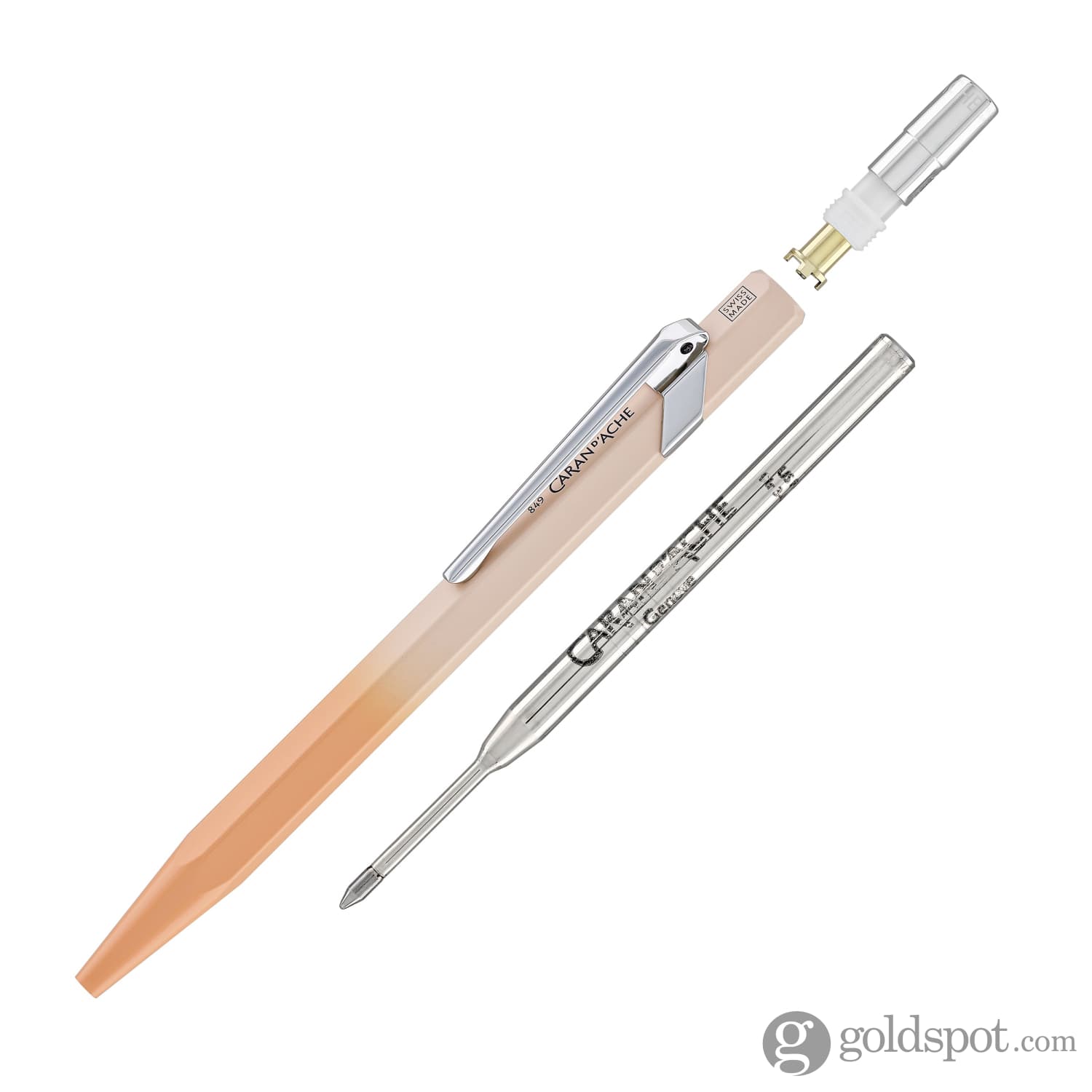 Caran d'Ache 849 Sunset Sky Ballpoint Pen & 0.5mm Mechanical Pencil Set - Limited Special Edition for Office, Writing & Luxury Gift Giving
