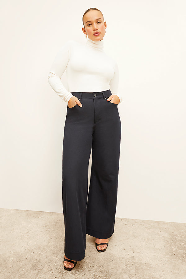 Milo Wide Leg Jeans for Women - Eco-Friendly Stretch Denim Pants with Comfortable Fit - Perfect for Casual Outfits, Workwear & Everyday Style