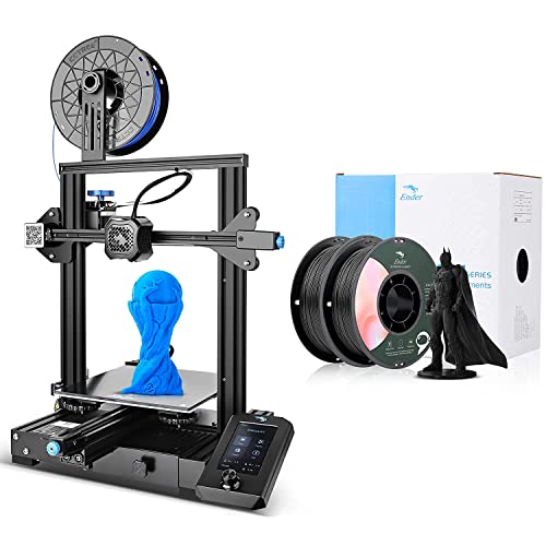 Creality Ender 3V2 Plus 3D Printer with PLA Filament - High Precision DIY 3D Printing for Home, School & Hobby Projects - Perfect for Prototyping, Model Making & STEM Education