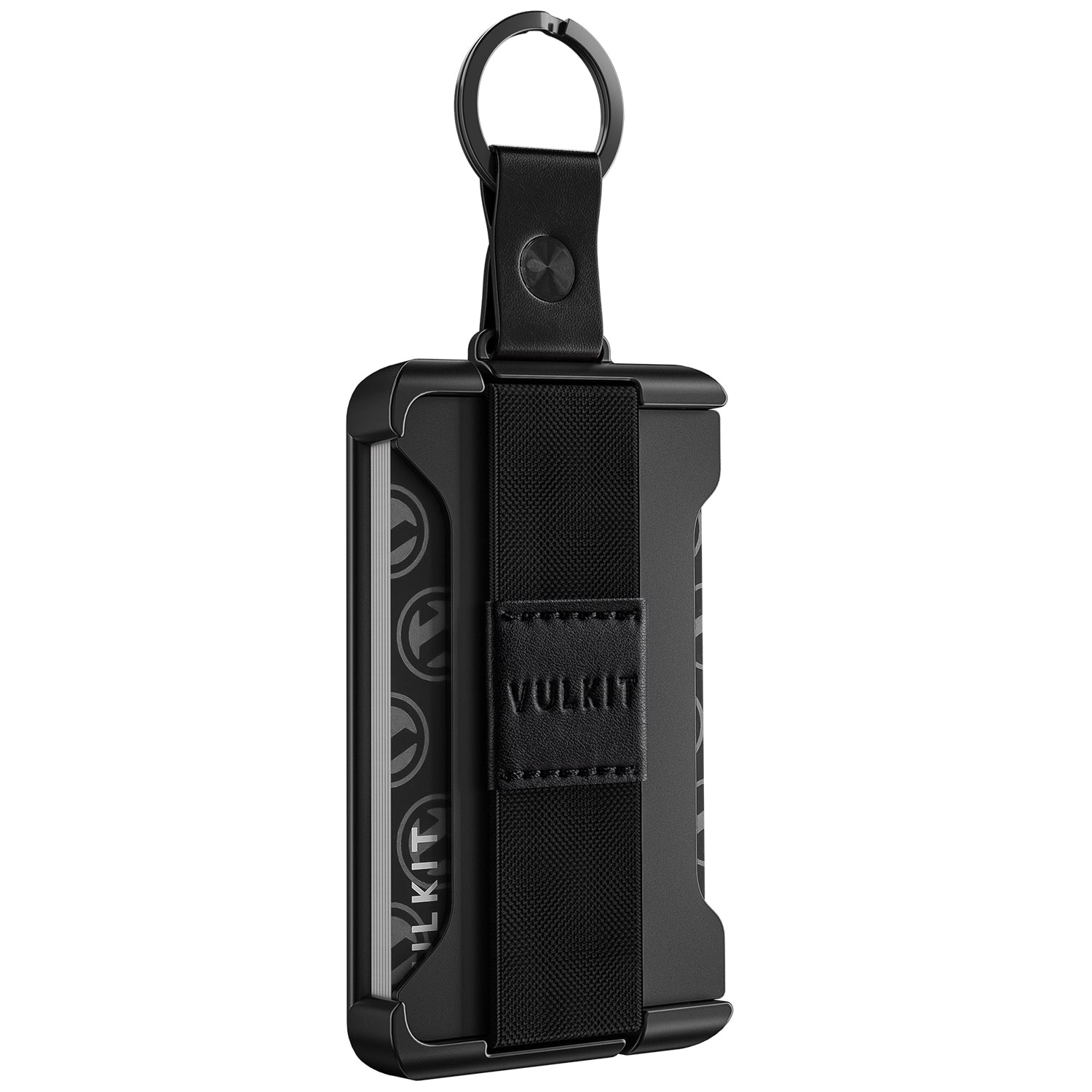 Ultra Slim VCL200 RFID Blocking Card Holder with Elastic Cash Strap - Perfect for Minimalist Wallet, Travel & Everyday Use