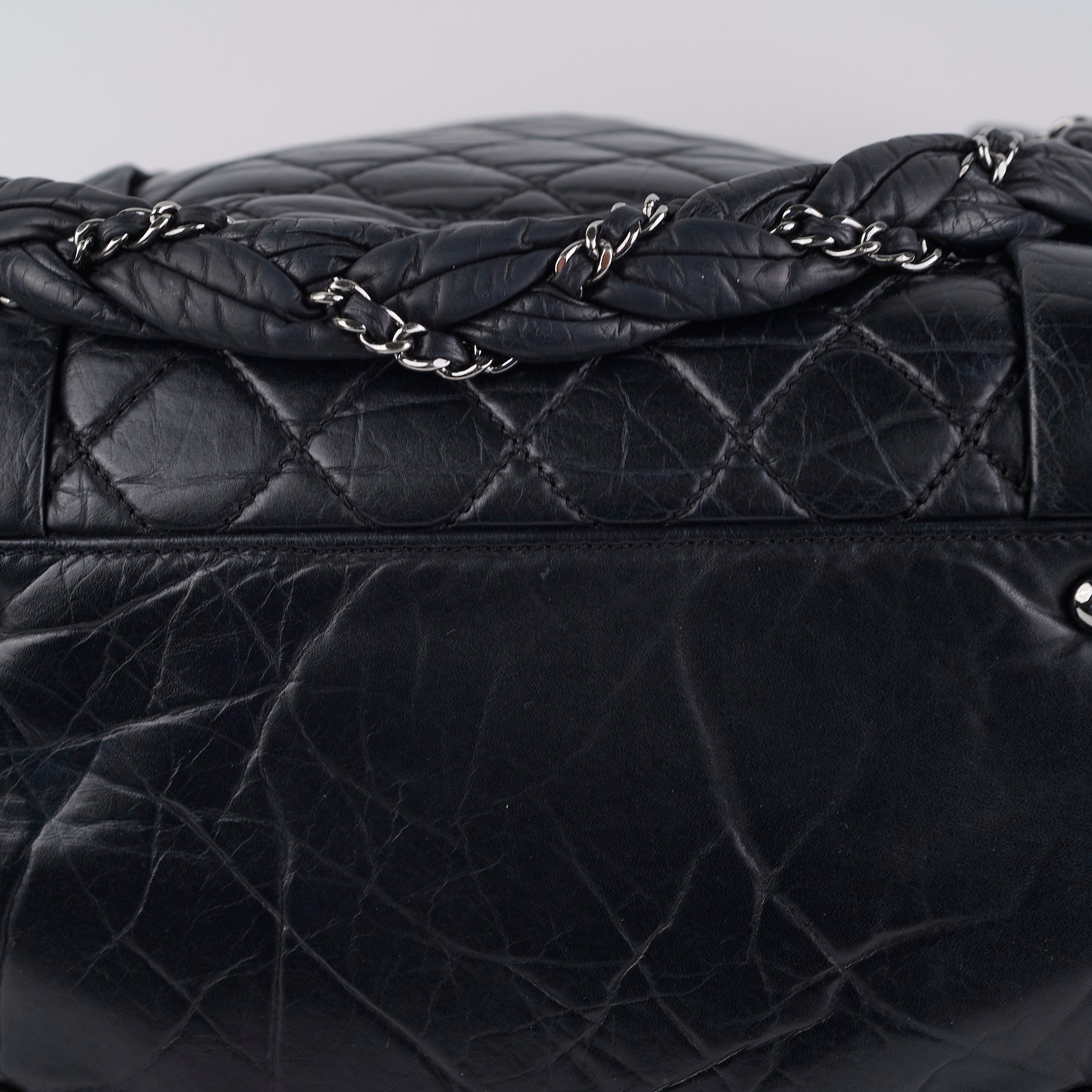 Chanel Lady Braid Tote Bag for Women - Luxury Designer Handbag with Leather Straps & Gold Hardware - Perfect for Work, Travel & Everyday Use