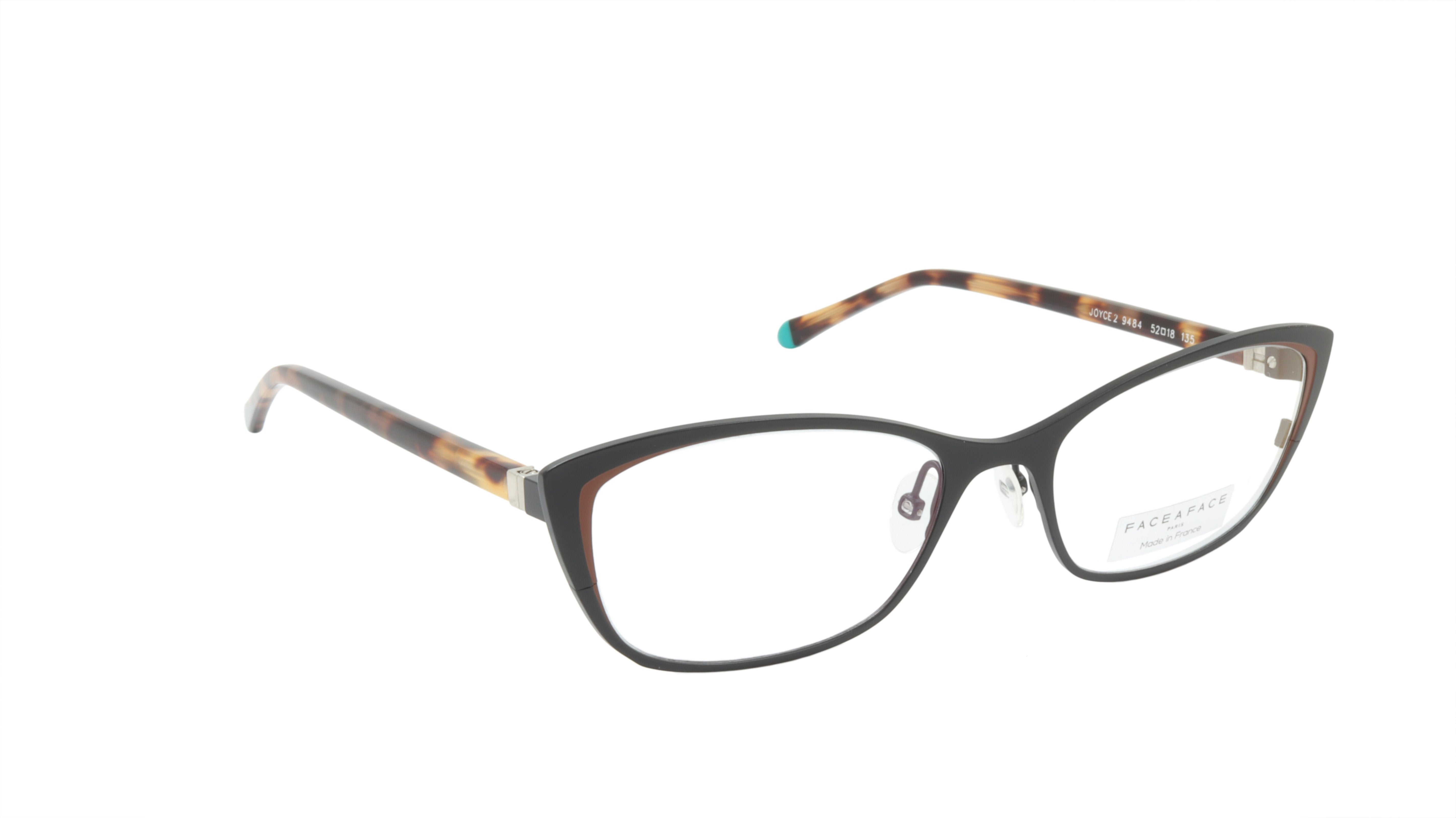 Face A Face Eyewear - Creamy Light & Dark Chocolate Frames | Stylish Glasses for Women & Men | Perfect for Everyday Wear & Fashion Outfits