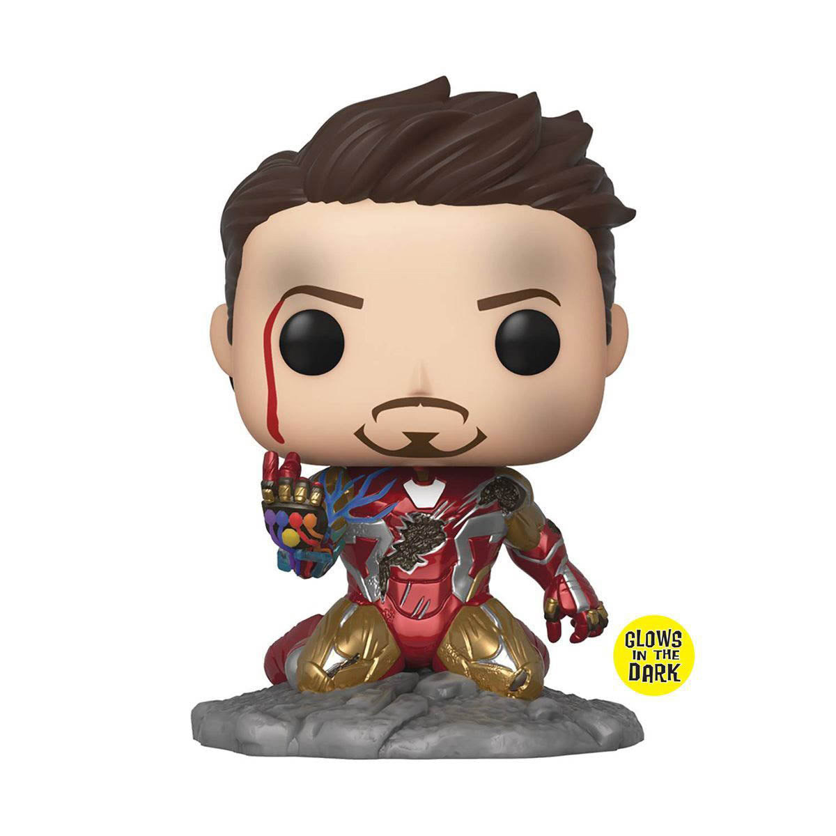 Funko Pop! I Am Iron Man - Marvel Avengers Endgame Collectible Figure | Perfect for Marvel Fans, Gift for Collectors, Home & Office Decor