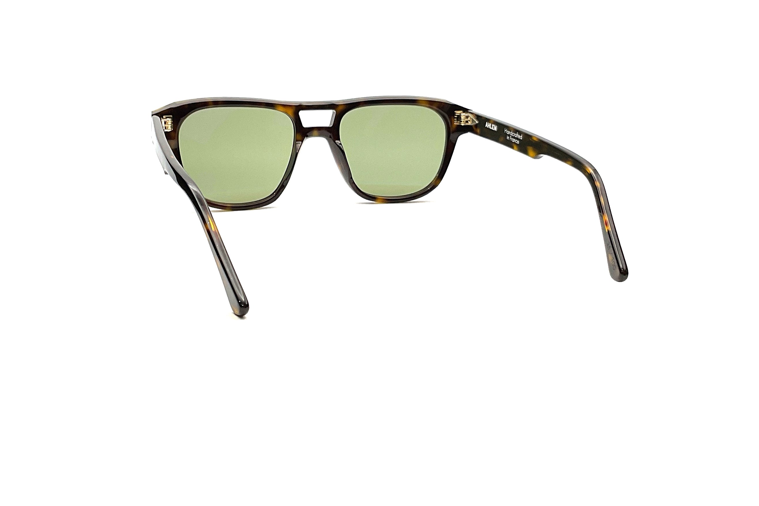 Ahlem Sunglasses - Dark Turtle & Khaki Light Frame - Premium UV Protection - Perfect for Outdoor Activities, Travel, and Fashion