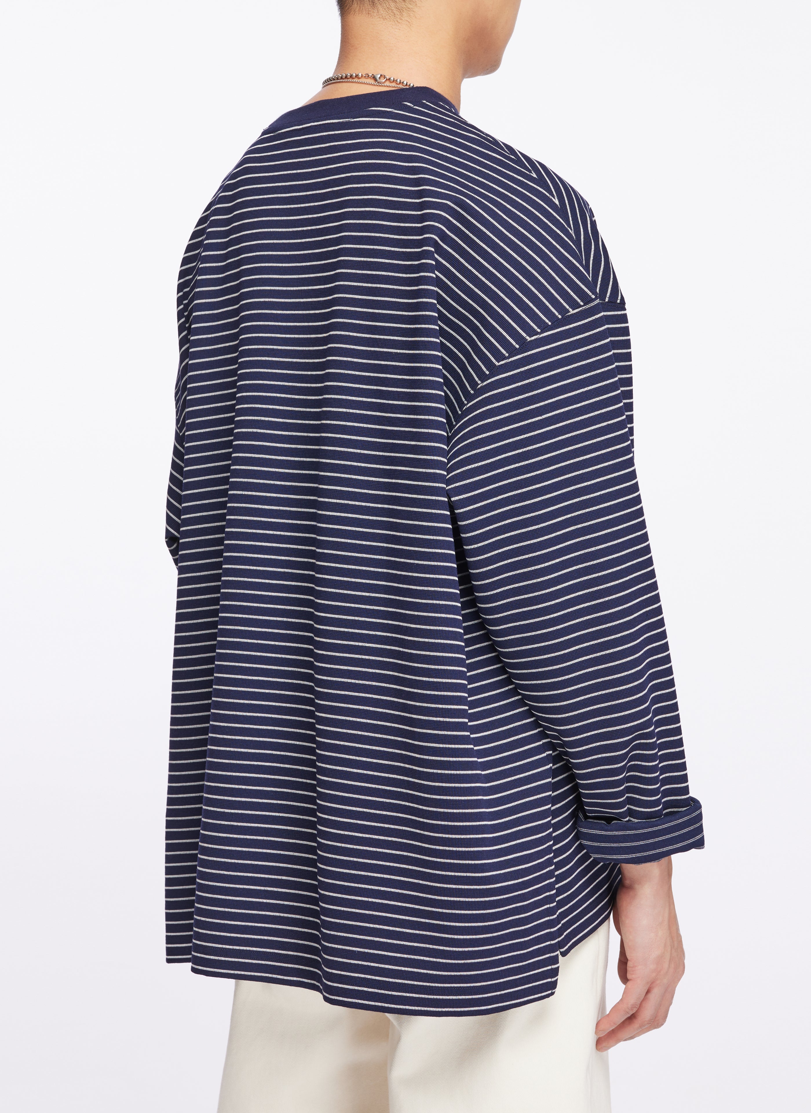 Stylish Jacquard Long Sleeve Border Top for Women | Elegant Embroidered Blouse | Perfect for Office, Party & Casual Wear