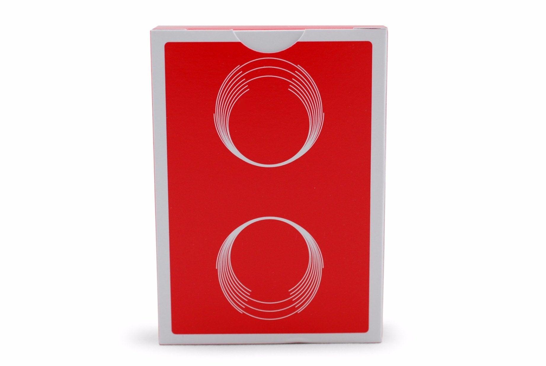 Saturn Red October Playing Cards - Premium Deck for Poker, Magic Tricks & Card Games | Perfect for Casino Nights, Poker Parties & Collectors
