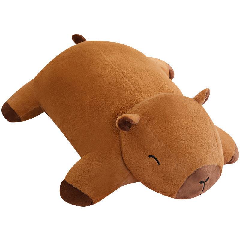 World's Largest Capybara Plush Stuffed Animal - 4.5 Foot Giant Capybara Plush Toy for Kids & Adults - Perfect for Cuddling, Room Decor, and Unique Gifts