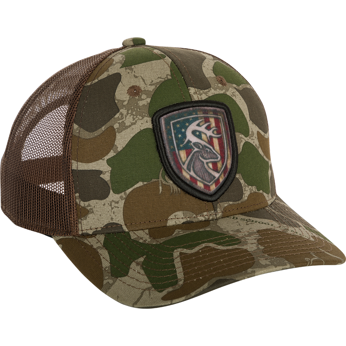 Americana Shield Patch Mesh Back Cap - Patriotic Adjustable Baseball Hat for Men & Women - Perfect for Outdoor Activities, Sports, and Casual Wear