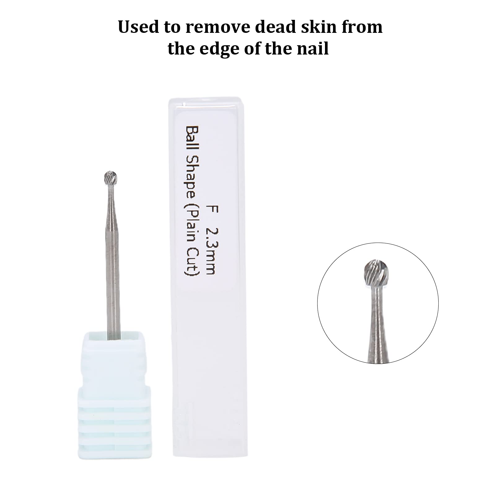 Professional Nail Drill Bits Set - Anti-Corrosion Nail Polisher Drill Bits for Manicure & Pedicure (T-2) - Perfect for Home Salon, Nail Art, and DIY Nail Care