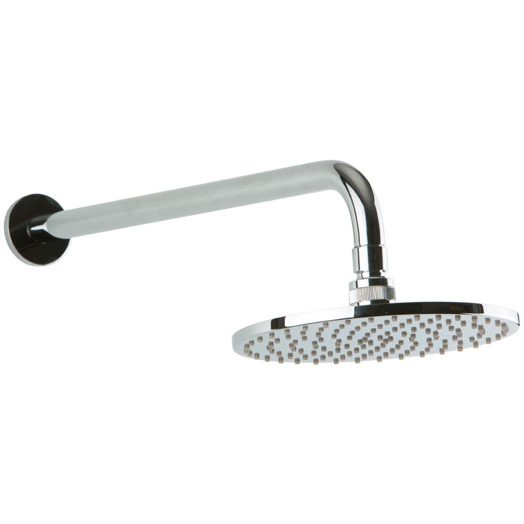 Artos F907-1BN 8-Inch Brushed Nickel Rain Shower Head - Wall Mounted Luxury Bathroom Fixture for Spa-Like Shower Experience