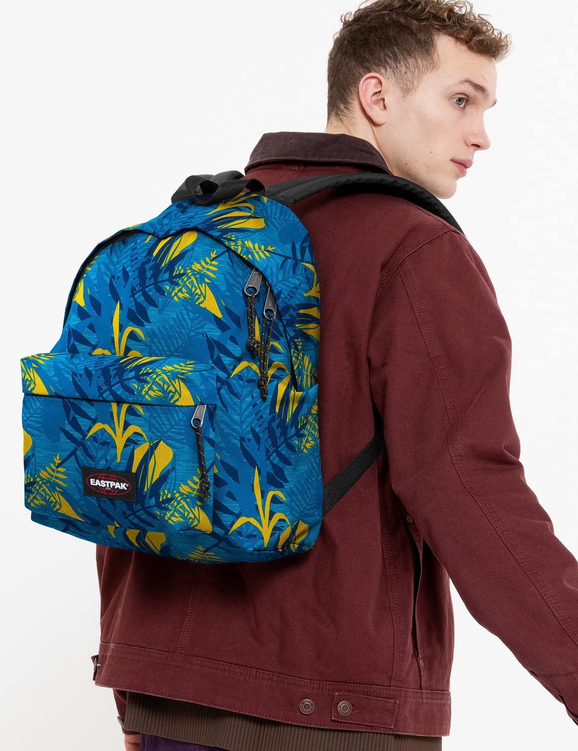 Eastpak Padded Pak'r Backpack - Lightweight Laptop Backpack for School & Travel, Durable Bookbag with Padded Straps, Brize Turquoise, One Size - Perfect for Students, Commuters & Everyday Use