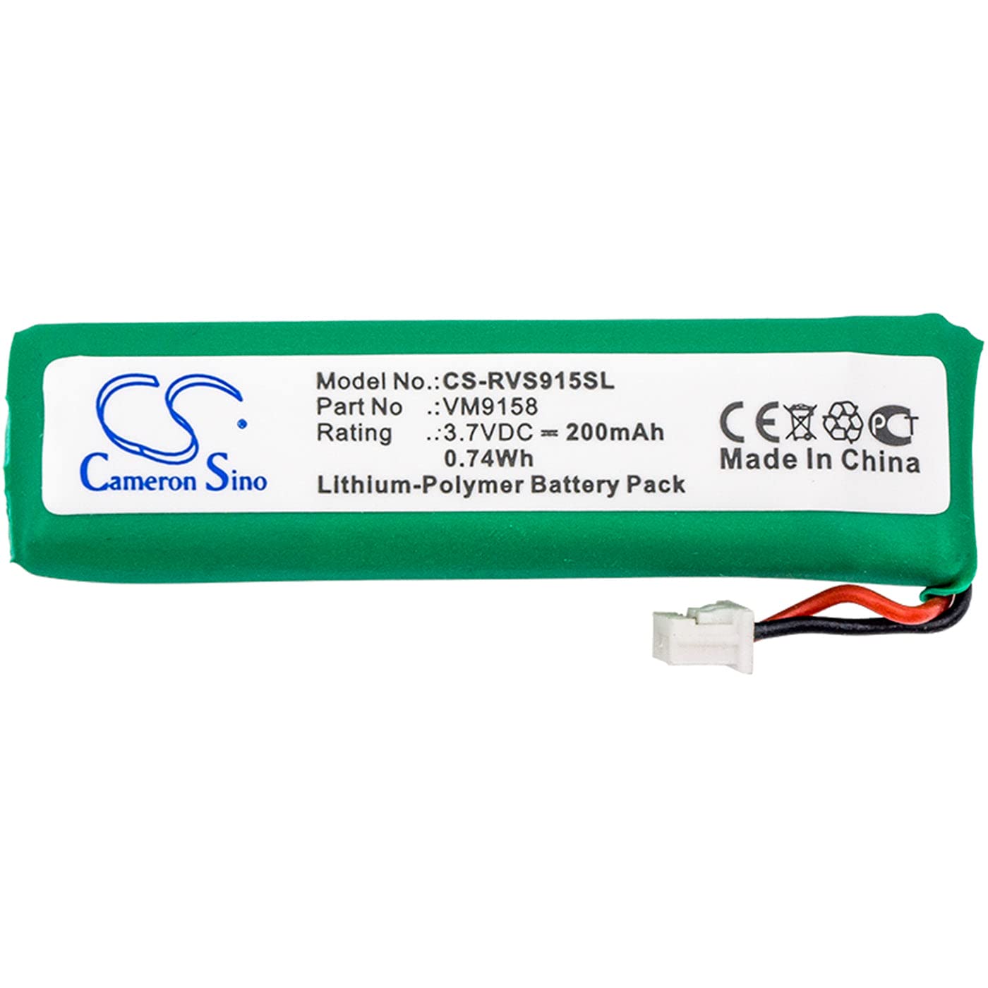 VINTRONS REVOLABS 07-SOLOMICBattery - VM9158 Replacement Battery for REVOLABS Solo Field Microphone | Long-Lasting Power for Conference Calls, Meetings & Professional Audio Recordings