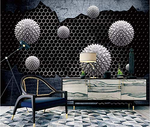 3D Globe Wallpaper Mural - Self-Adhesive Wall Decal for Home Decor - 164