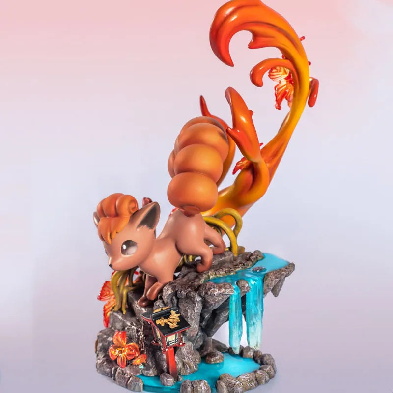 Pokemon Alolan Vulpix Figure - Cute Anime Collectible Figurine for Display, Gifts & Pokemon Fans | Perfect for Home Decor, Office Desk & Anime Collections