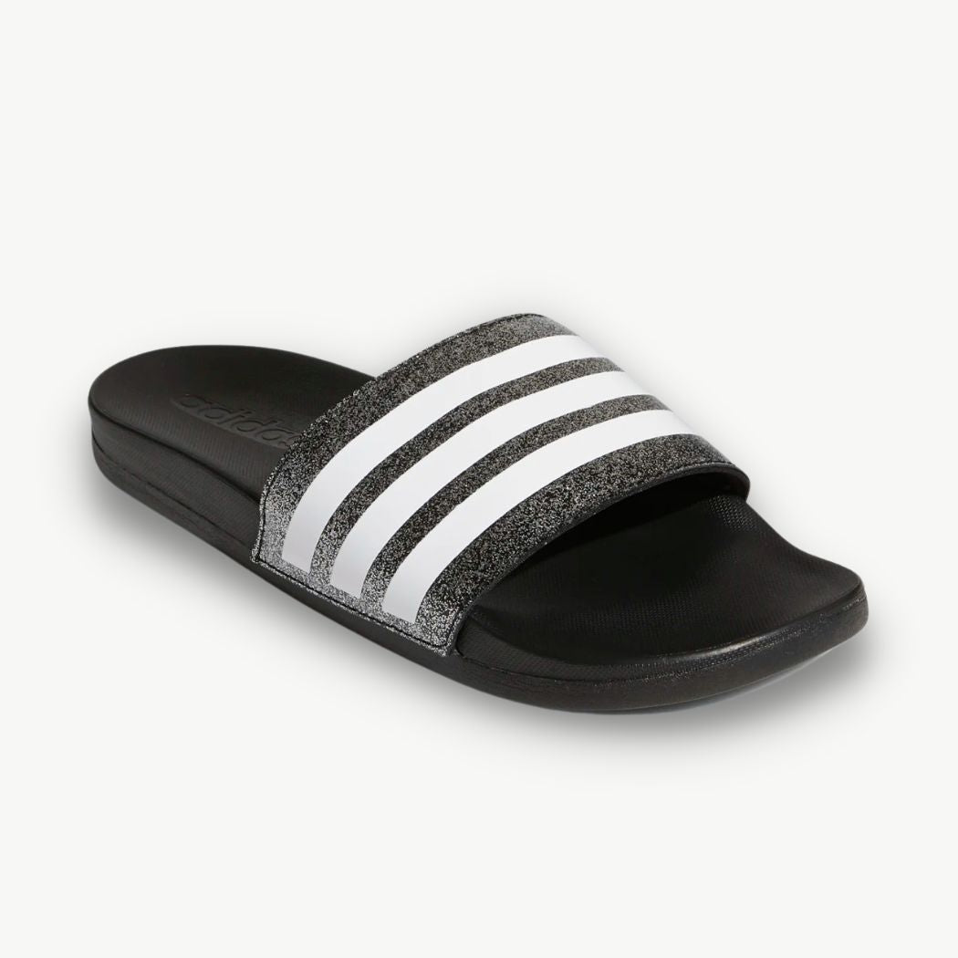 Adidas Adilette Comfort Kids Slides - Lightweight & Supportive Sandals for Boys & Girls - Perfect for Pool, Beach, and Summer Playtime