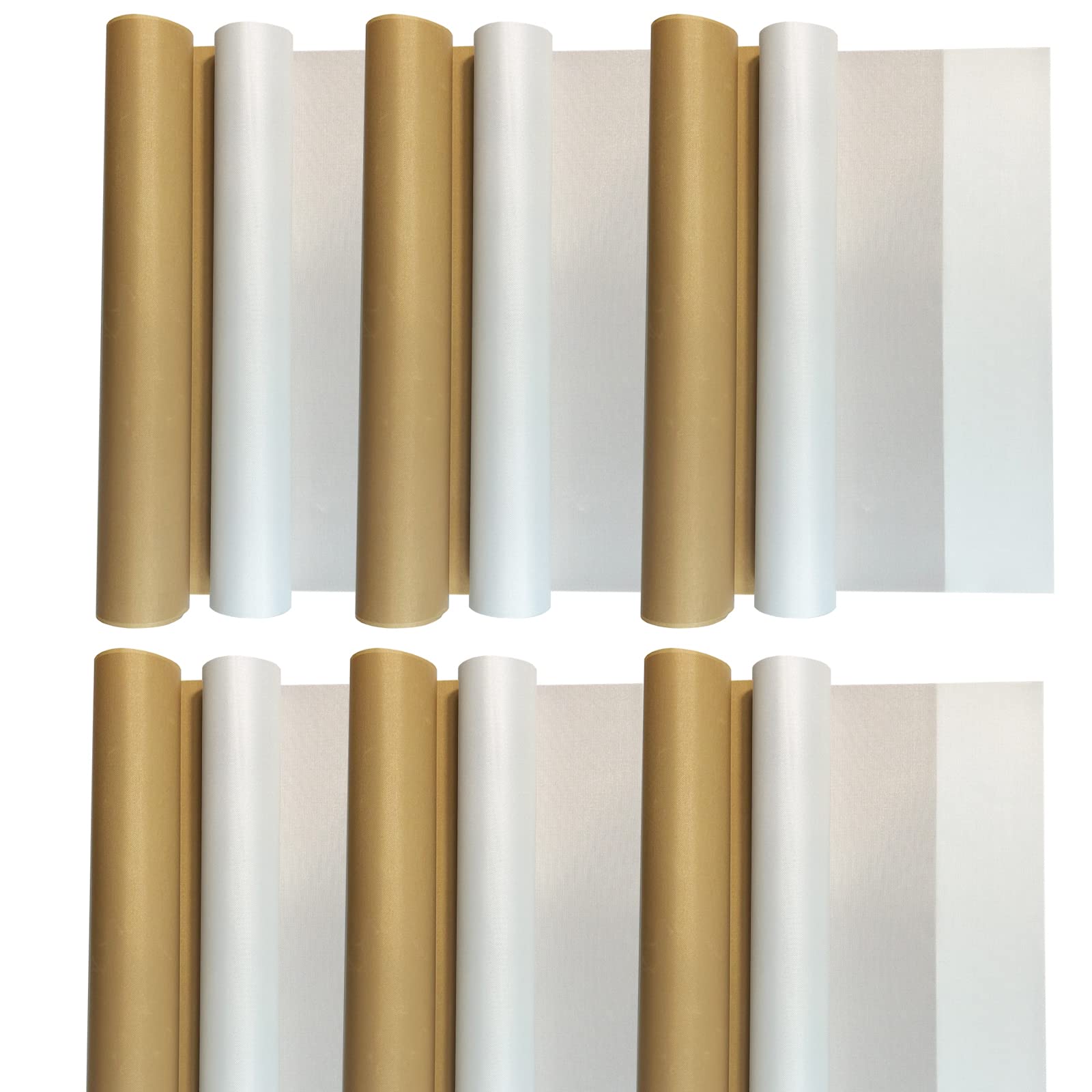 12 Pack Reusable Teflon Sheets for Heat Press - 12