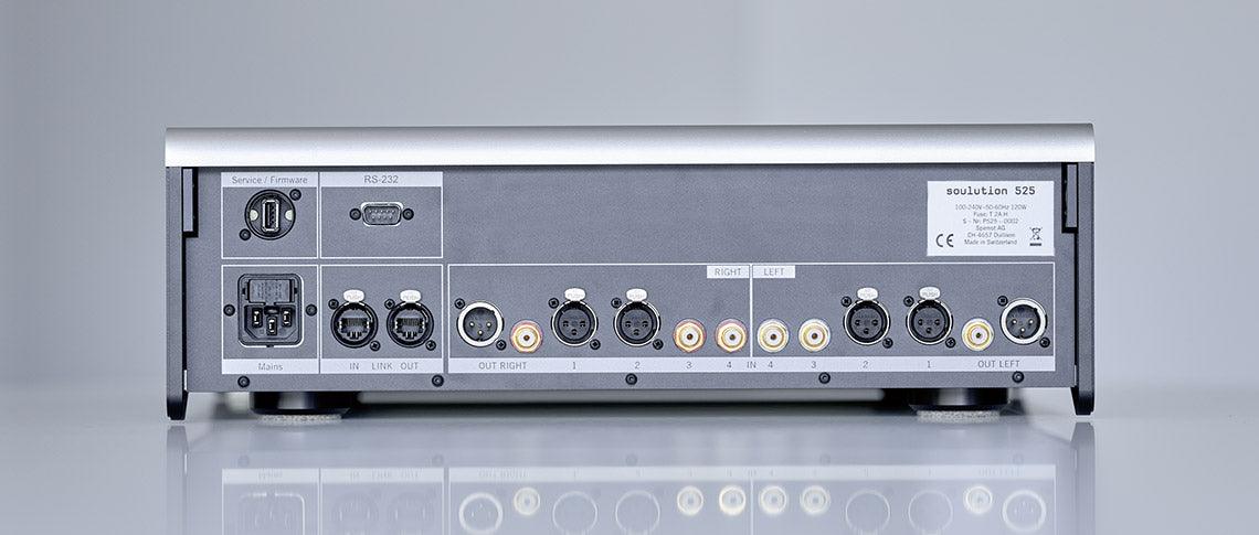 Soulution 525 High-End Preamplifier - Audiophile Stereo Preamp for Home Theater & Music Systems | Perfect for Hi-Fi Listening & Professional Audio Setups