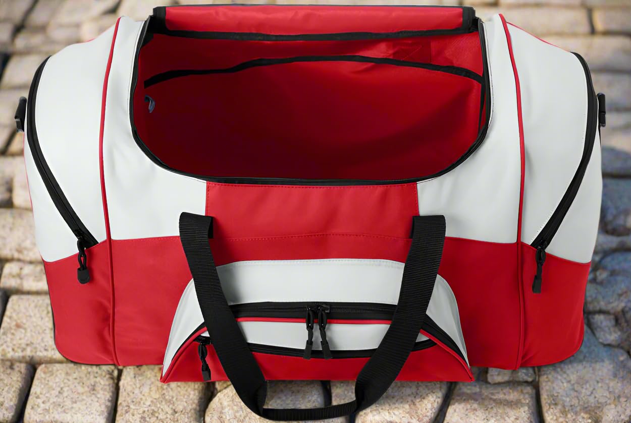 Texas Tech Red Raiders Duffle Bag - Large Deluxe Gym Bag for Travel, Sports & Work | Perfect for College, Workouts & Weekend Getaways
