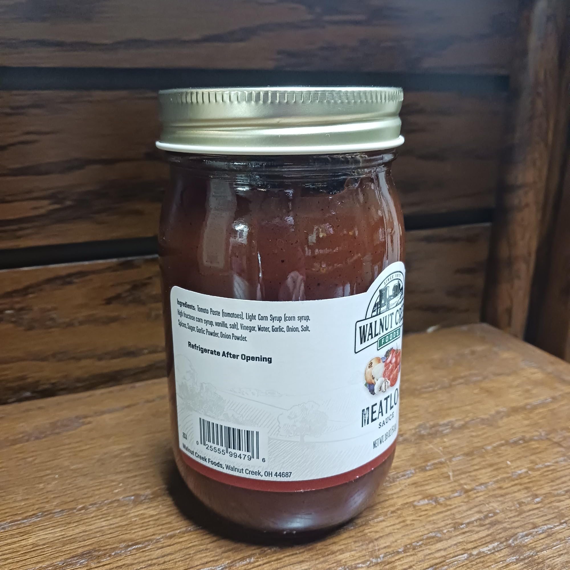 Authentic Amish Country Meatloaf Sauce - Walnut Creek Foods, 2 Jars (12oz Each) - Perfect for Homemade Meatloaf, Sandwiches & BBQ Glazes